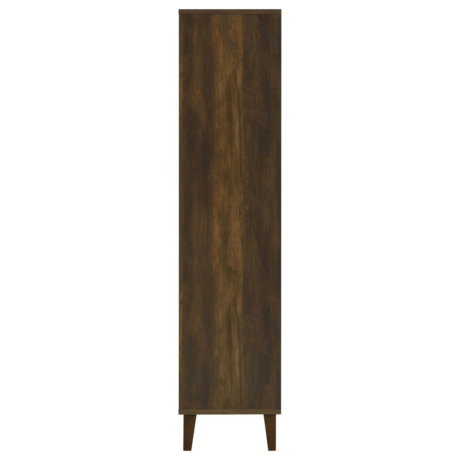 Elouise Dark Pine 4-Door Engineered Wood Tall Accent Cabinet - Image 4