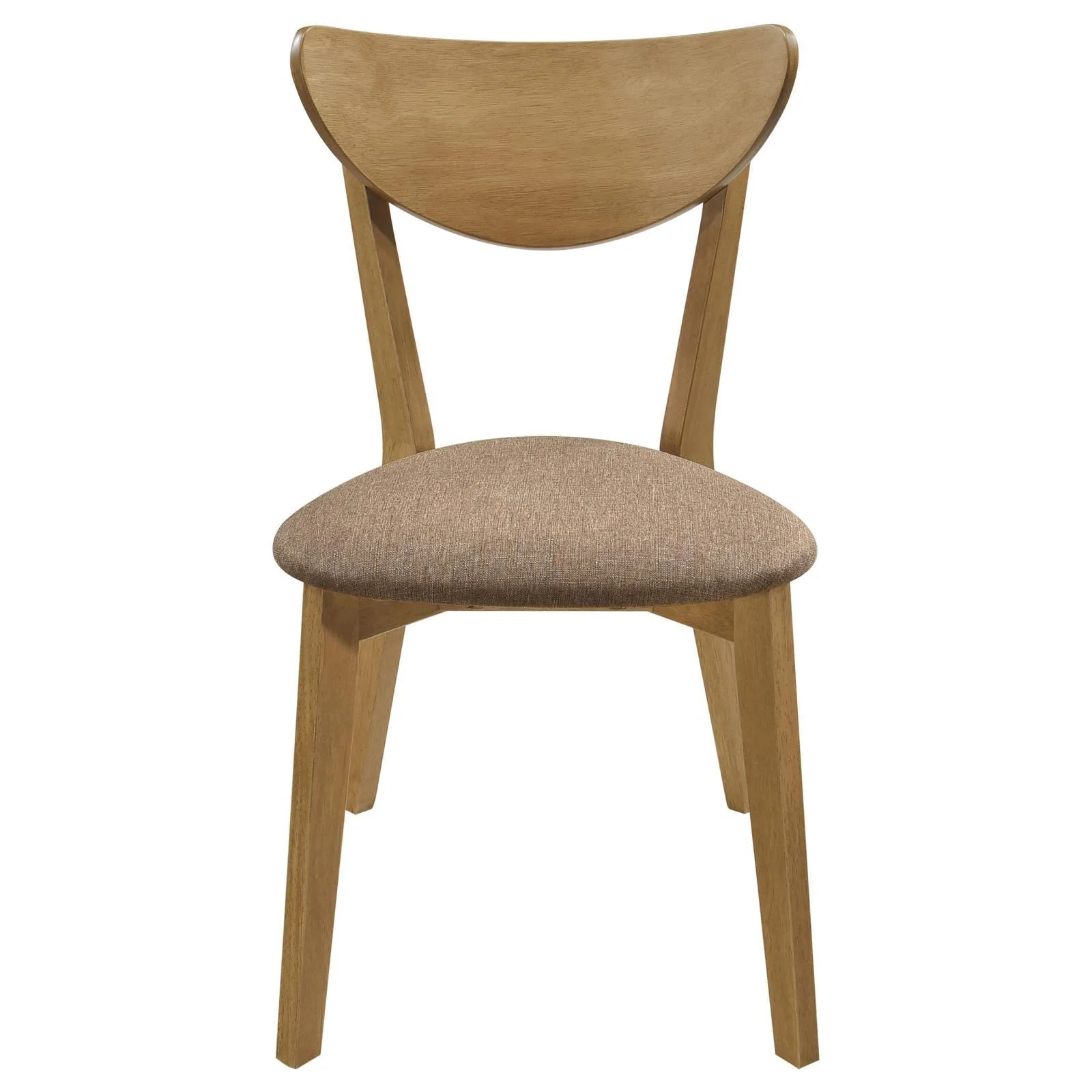 Elowen Light Walnut 5-Piece Round Solid Wood Dining Set - Image 7