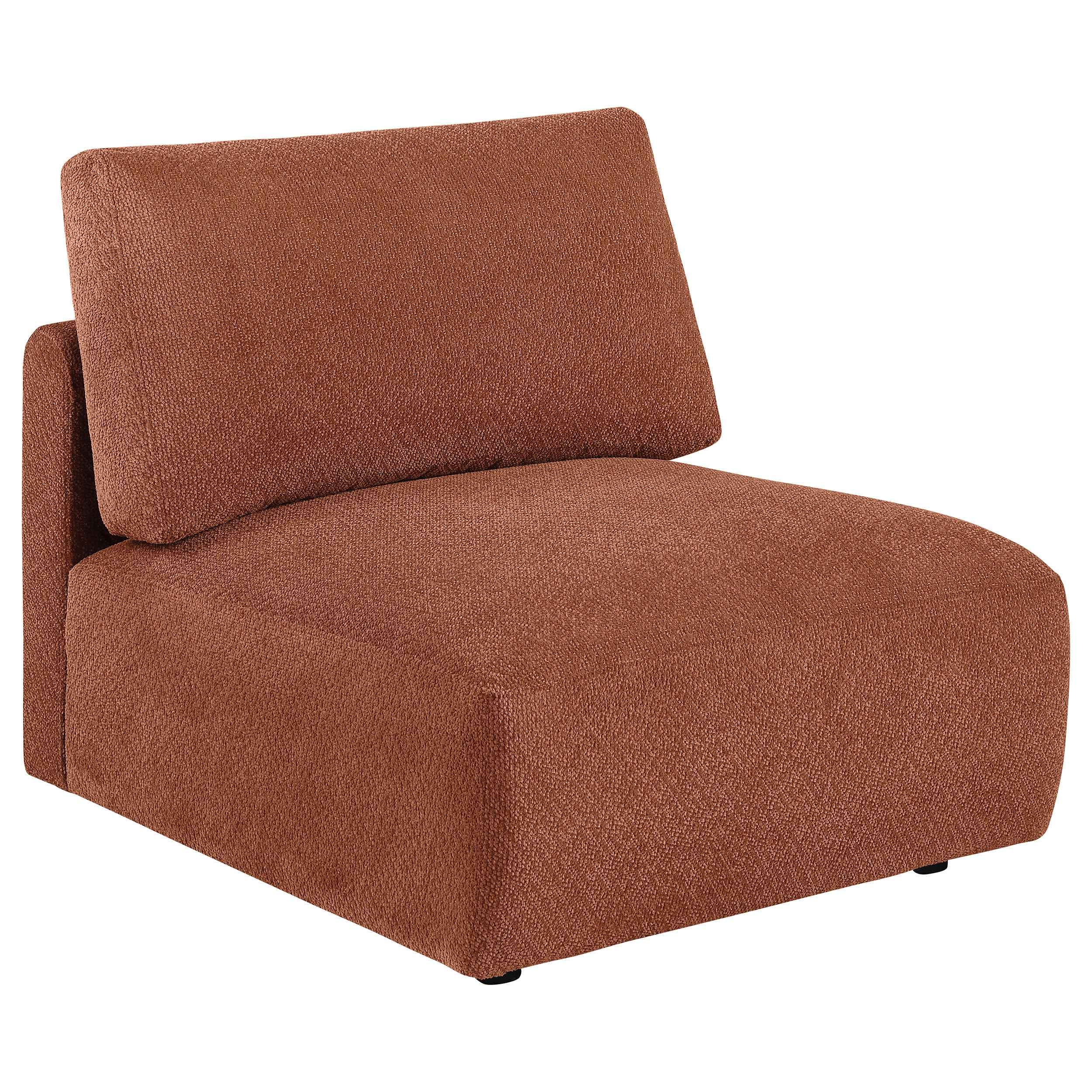 Elysia Coral 5-piece Chenille Upholstered Modular Sectional Sofa - Image 9