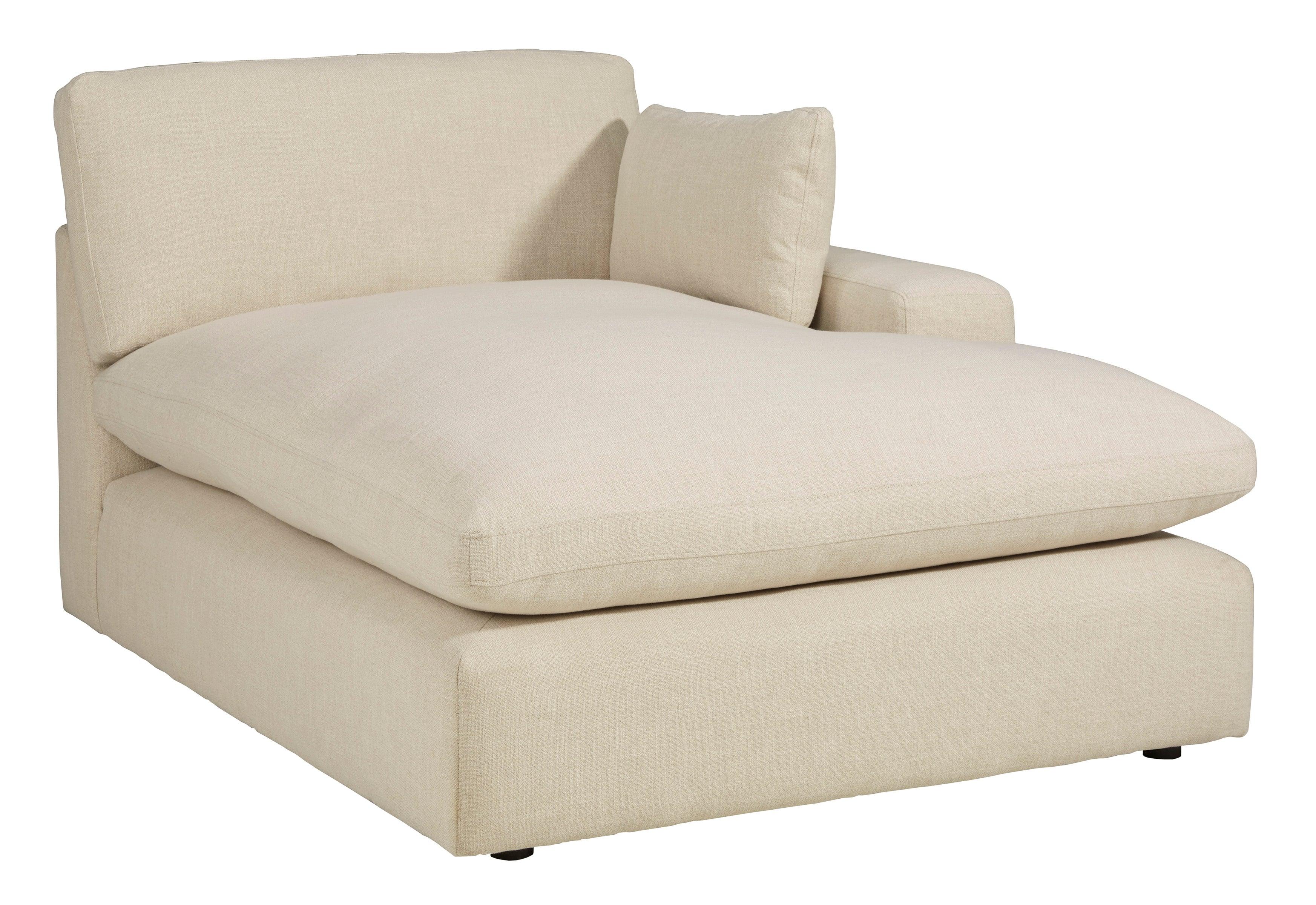 Elyza Linen 4-Piece Double Chaise Sectional - Image 6