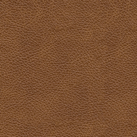 Emilia Caramel 5-Piece Leather Modular Sectional and Ottoman - Image 9