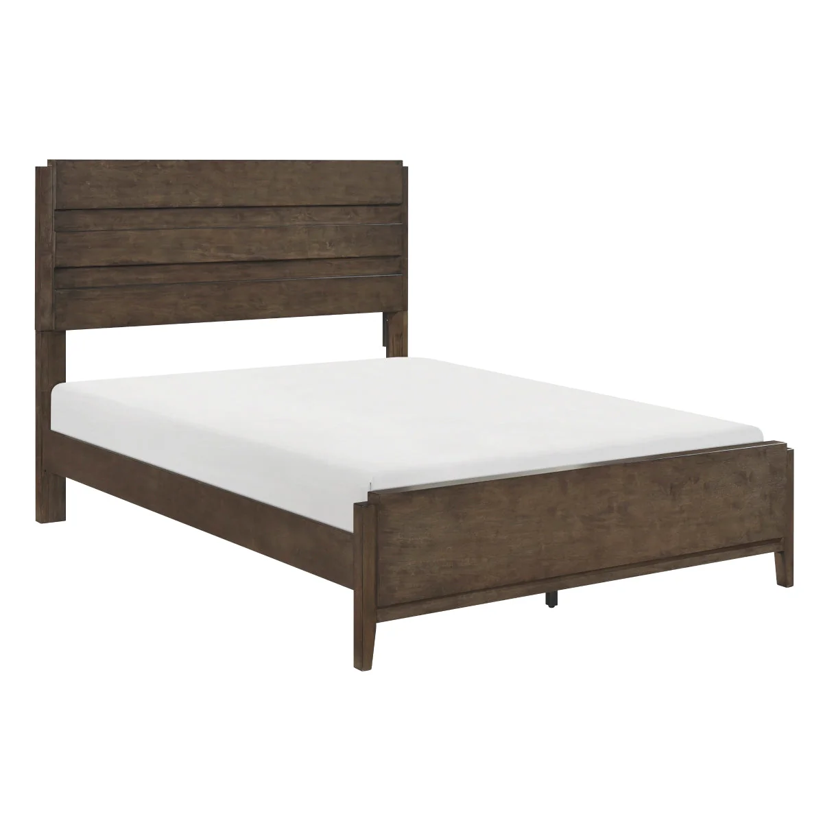 Emmett Dark Walnut King Bed