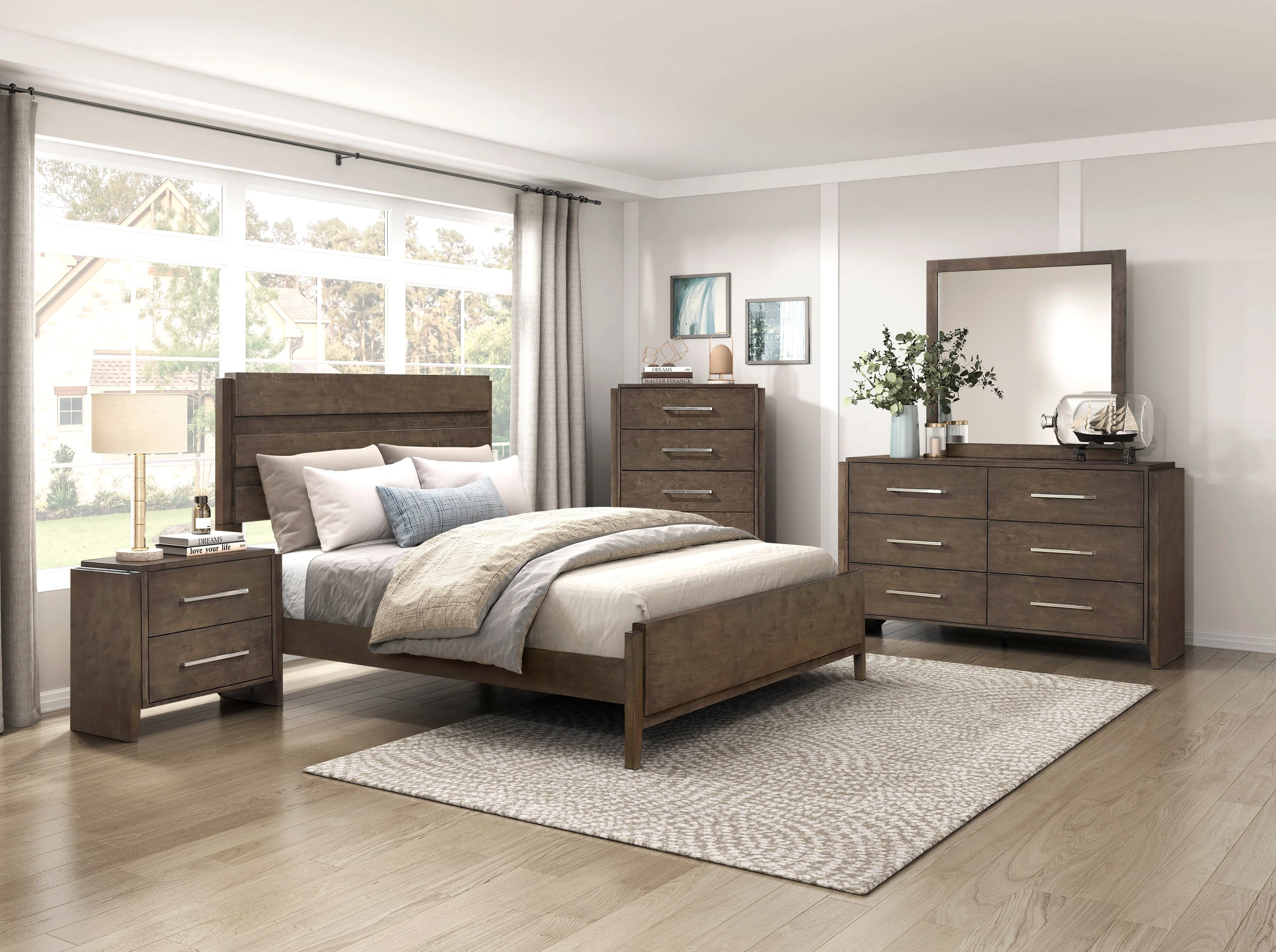Emmett Dark Walnut Nightstand - Image 4