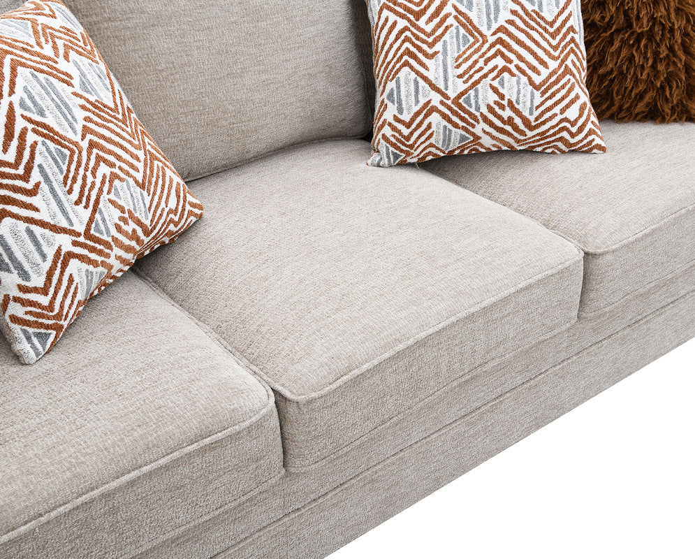 Enea Taupe Sofa - Image 7
