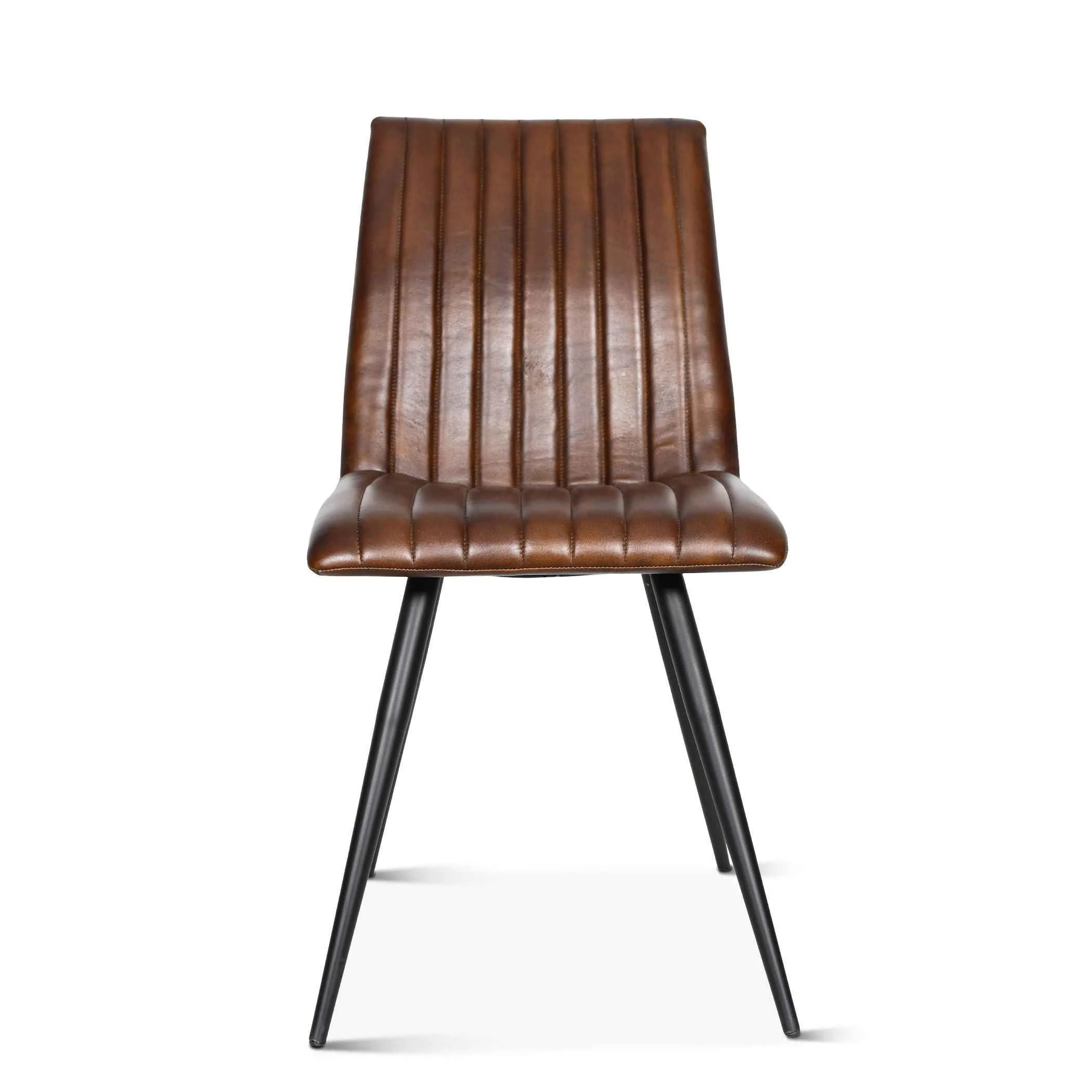 Essex Chelsea 19" Dining Chair in Hand Washed Chestnut, Set of 2 - Image 2