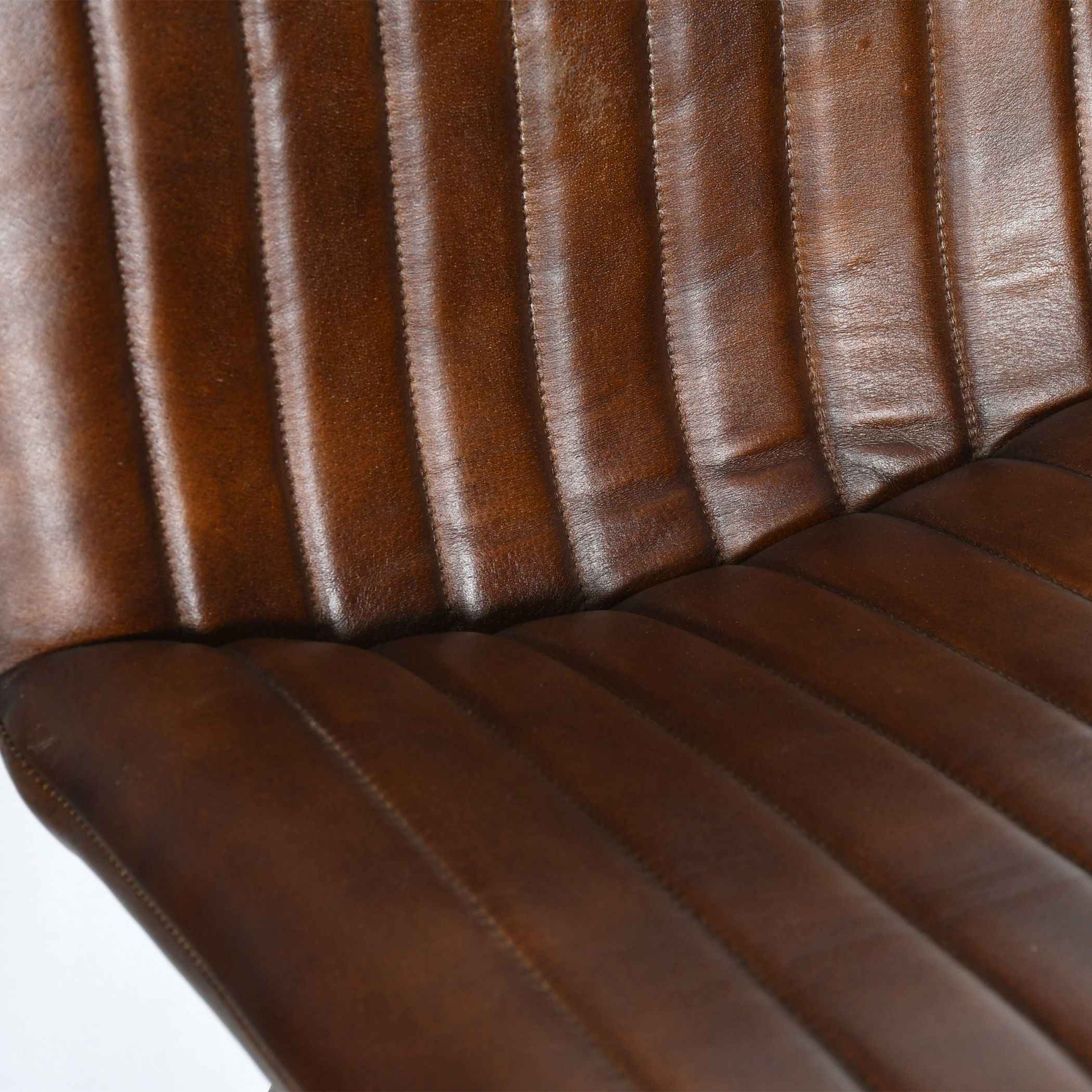 Essex Chelsea 19" Dining Chair in Hand Washed Chestnut, Set of 2 - Image 5