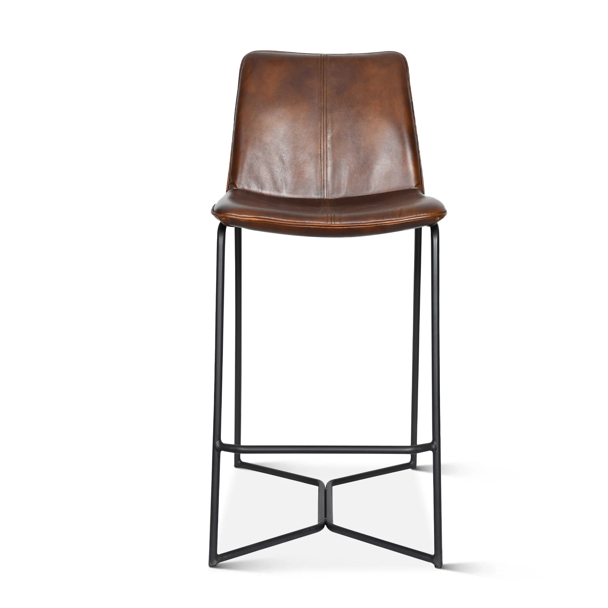 Essex Morgan 18" Counter Chair in Hand Washed Chestnut - Image 5