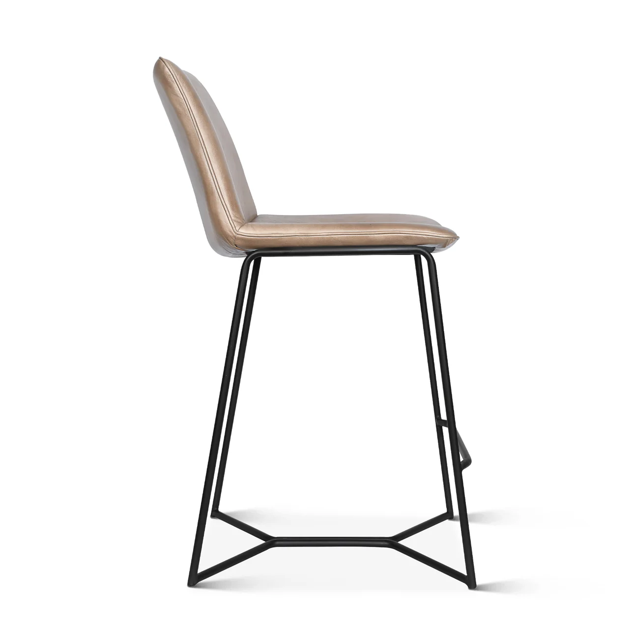 Essex Morgan 18" Counter Chair in Hand Washed Taupe - Image 4