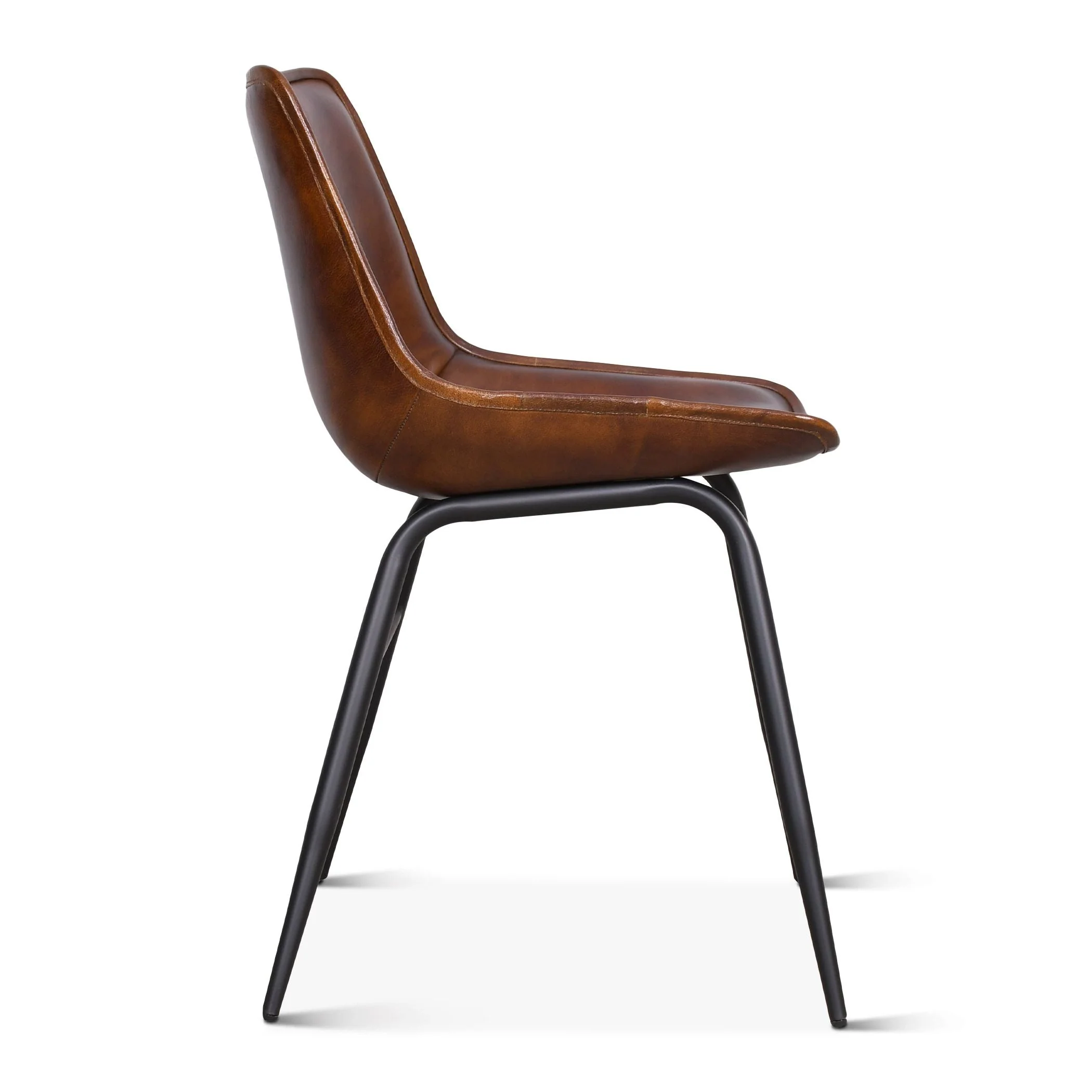 Essex Stanley Dining Chair in Handwashed Chestnut - Image 3