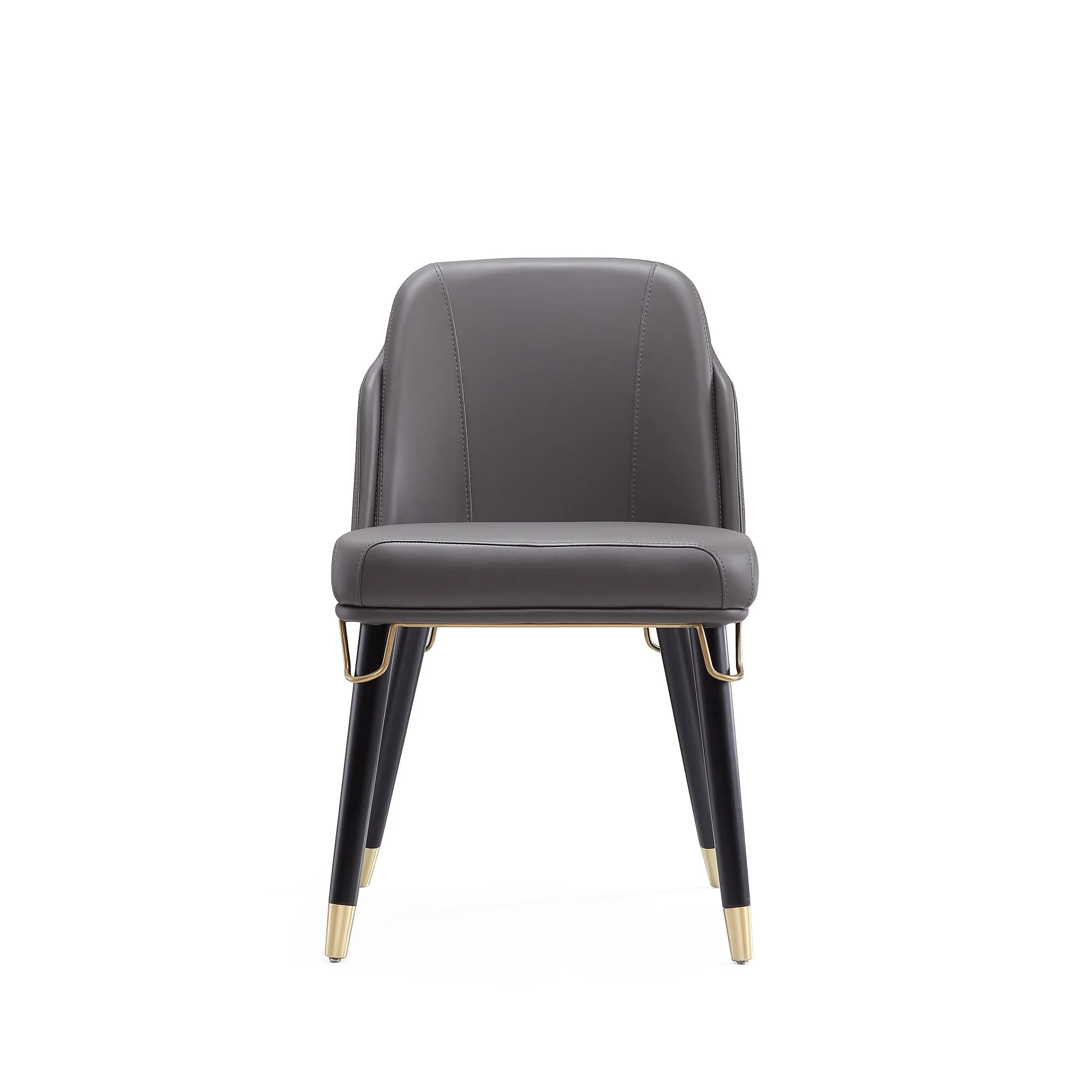 Estelle Dining Chair in Pebble and Black - Image 4