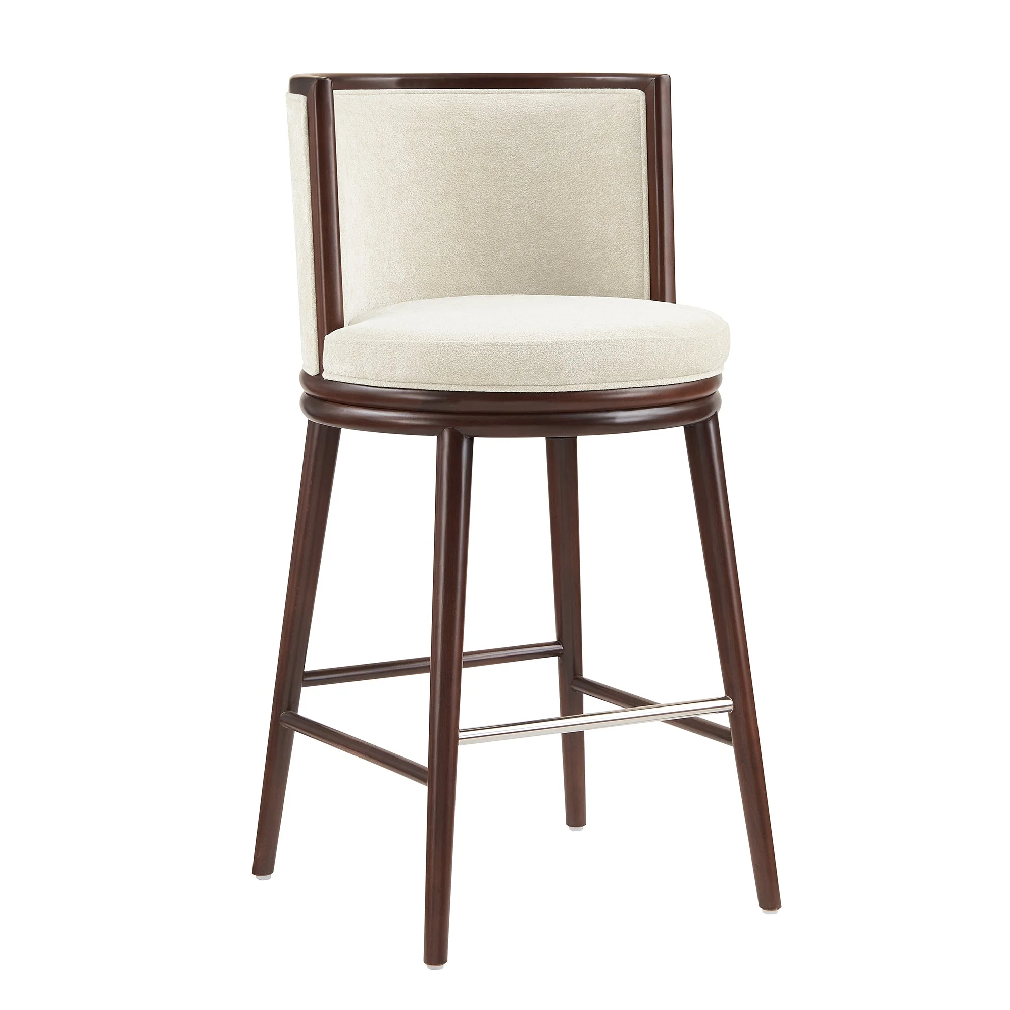 Evalyn Barstool in Cream - Image 6