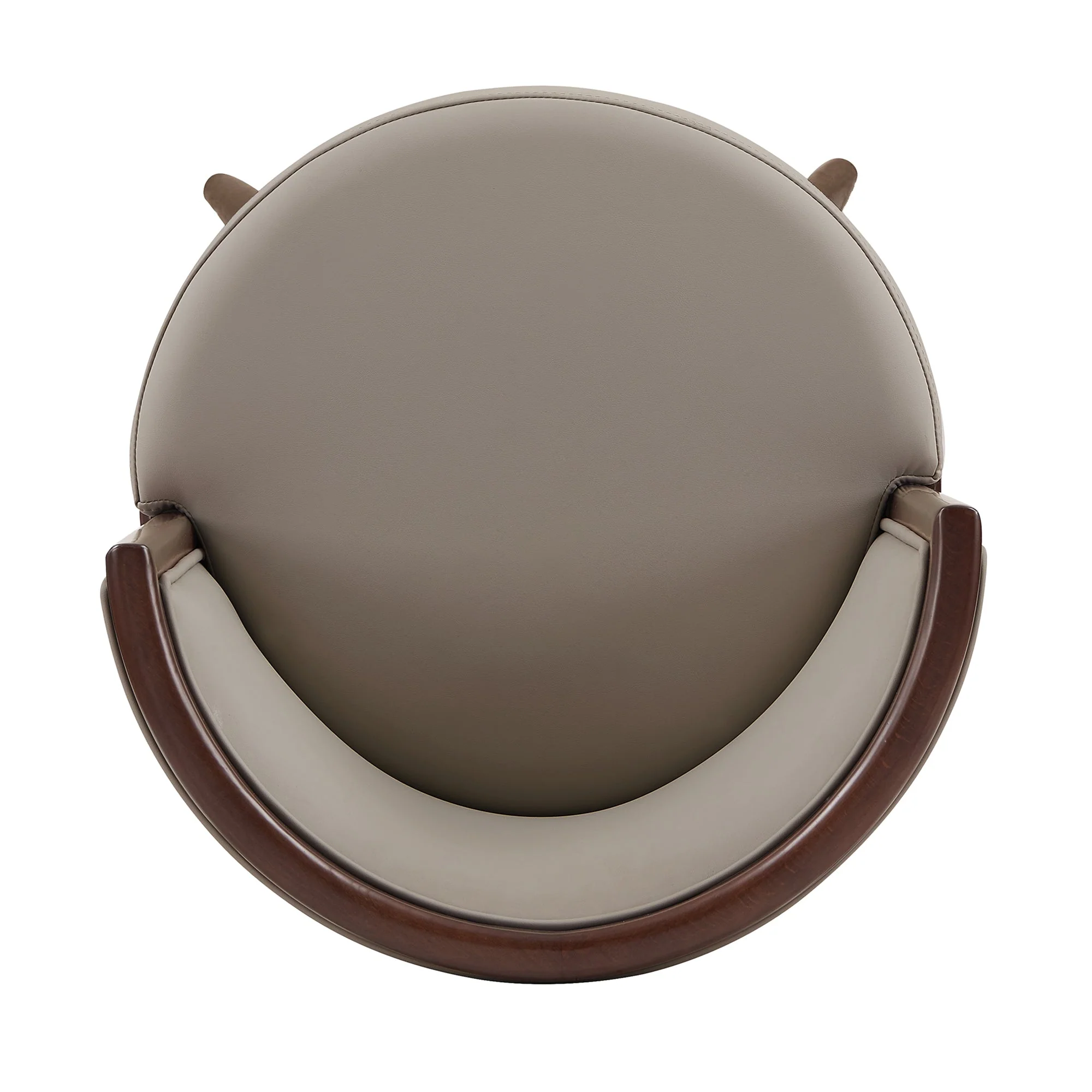 Evalyn Barstool in Taupe - Image 9