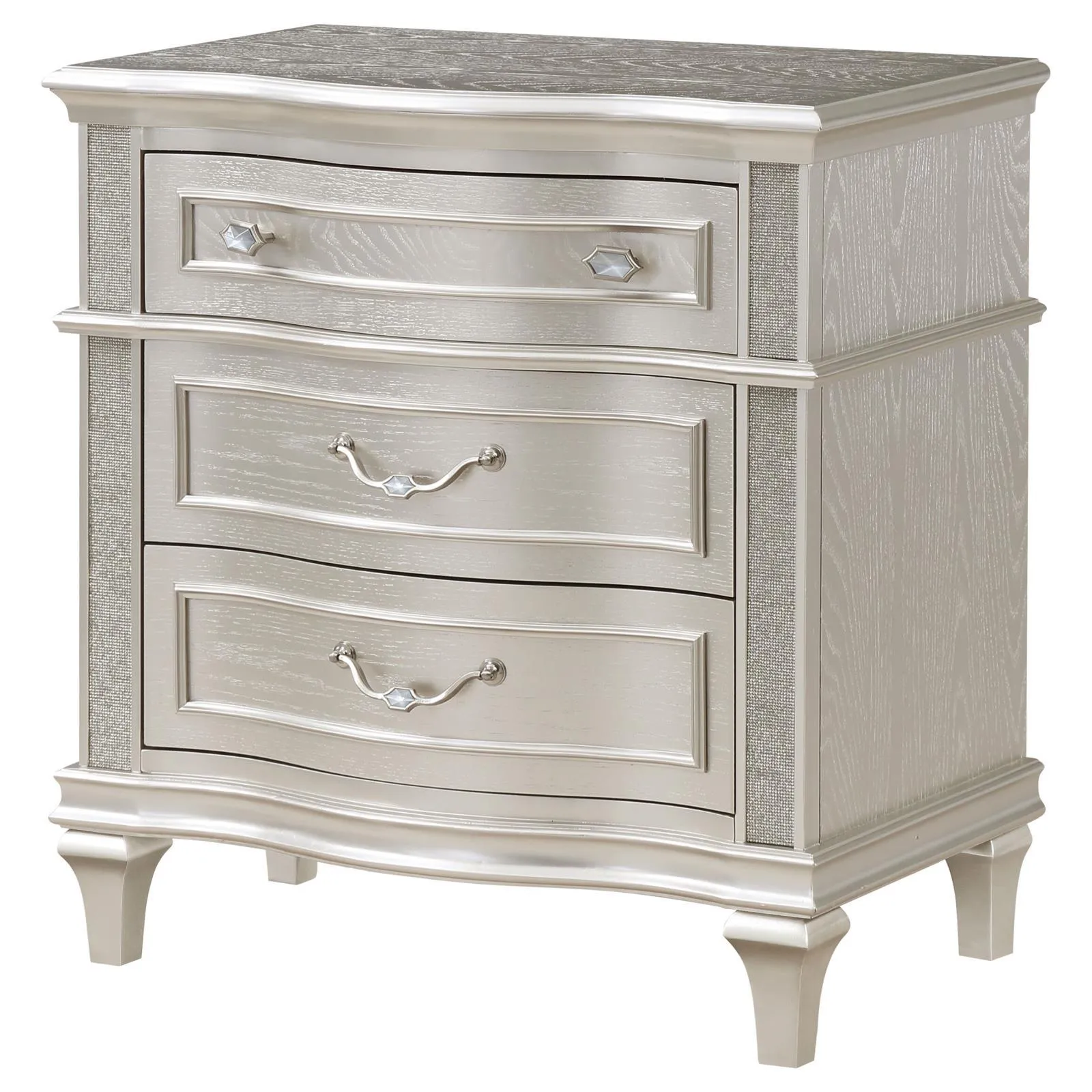 Evangeline 3-Drawer Nightstand - Image 4