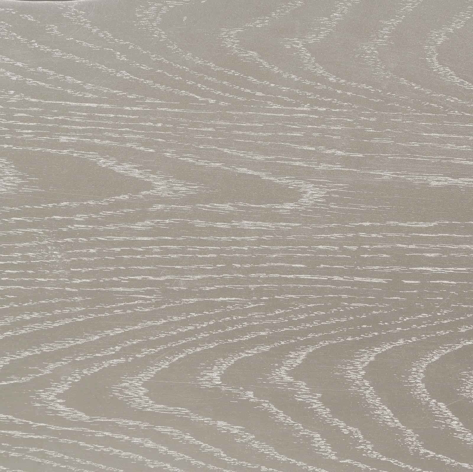 Evangeline Upholstered Demilune Bench Ivory and Silver Oak - Image 10