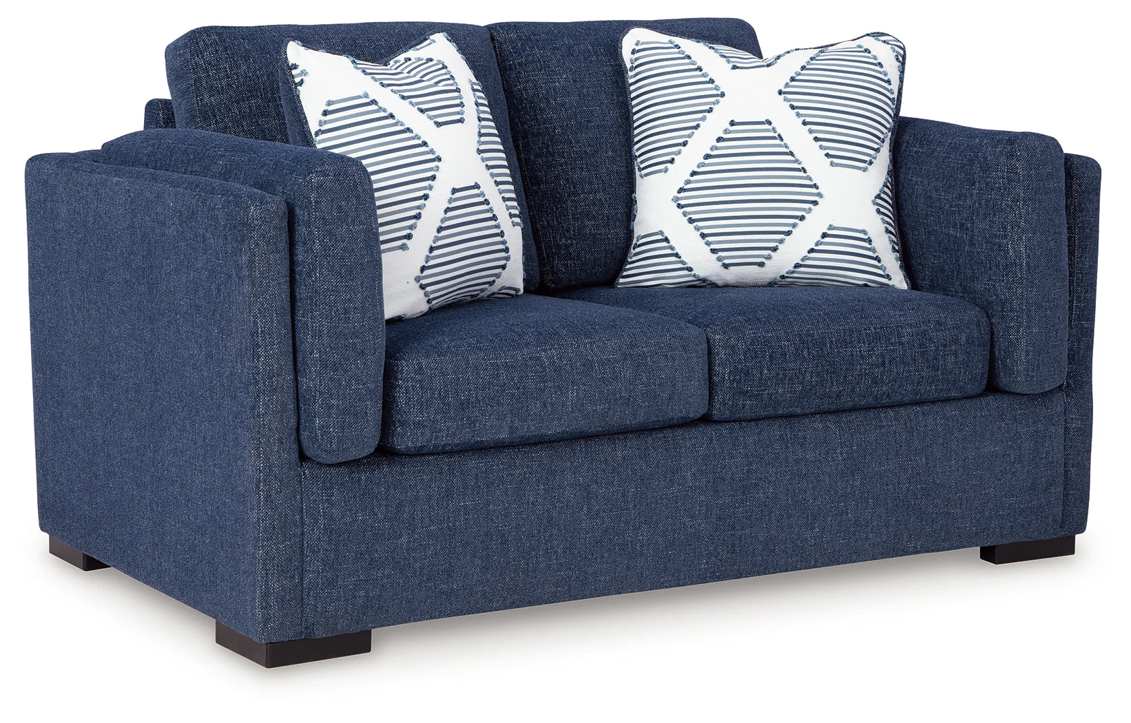 Evansley Navy Sofa and Loveseat - Image 8