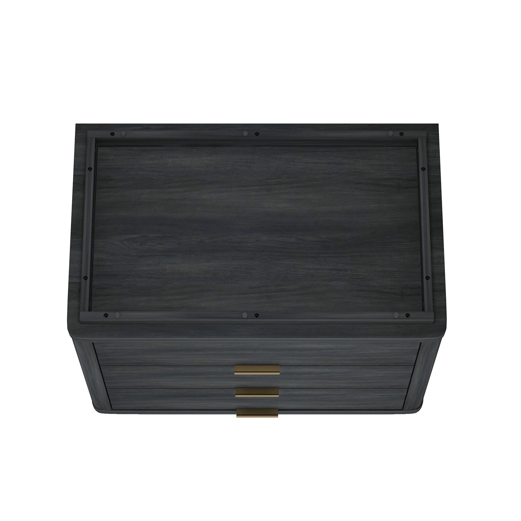 Evelyn 32" Nightstand 4.0 in Charcoal Grey - Image 10
