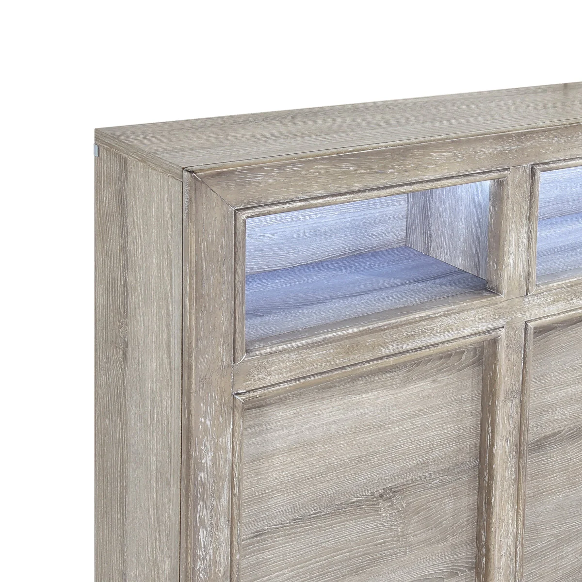 Everett Gray Bookcase Panel Bedroom Set - Image 12