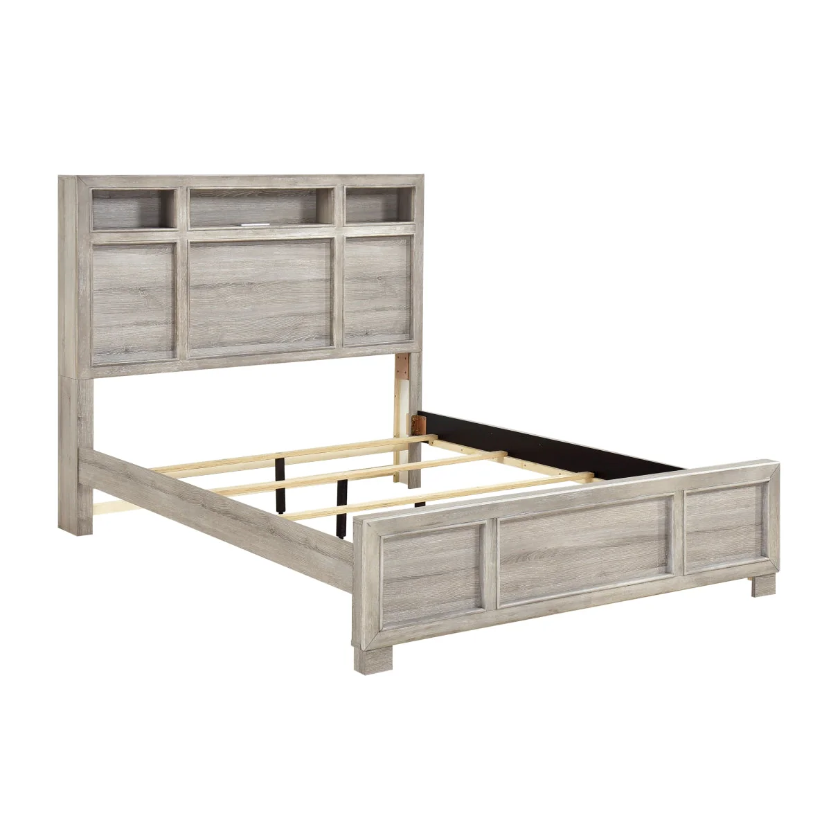 Everett Gray King Panel Bed - Image 2