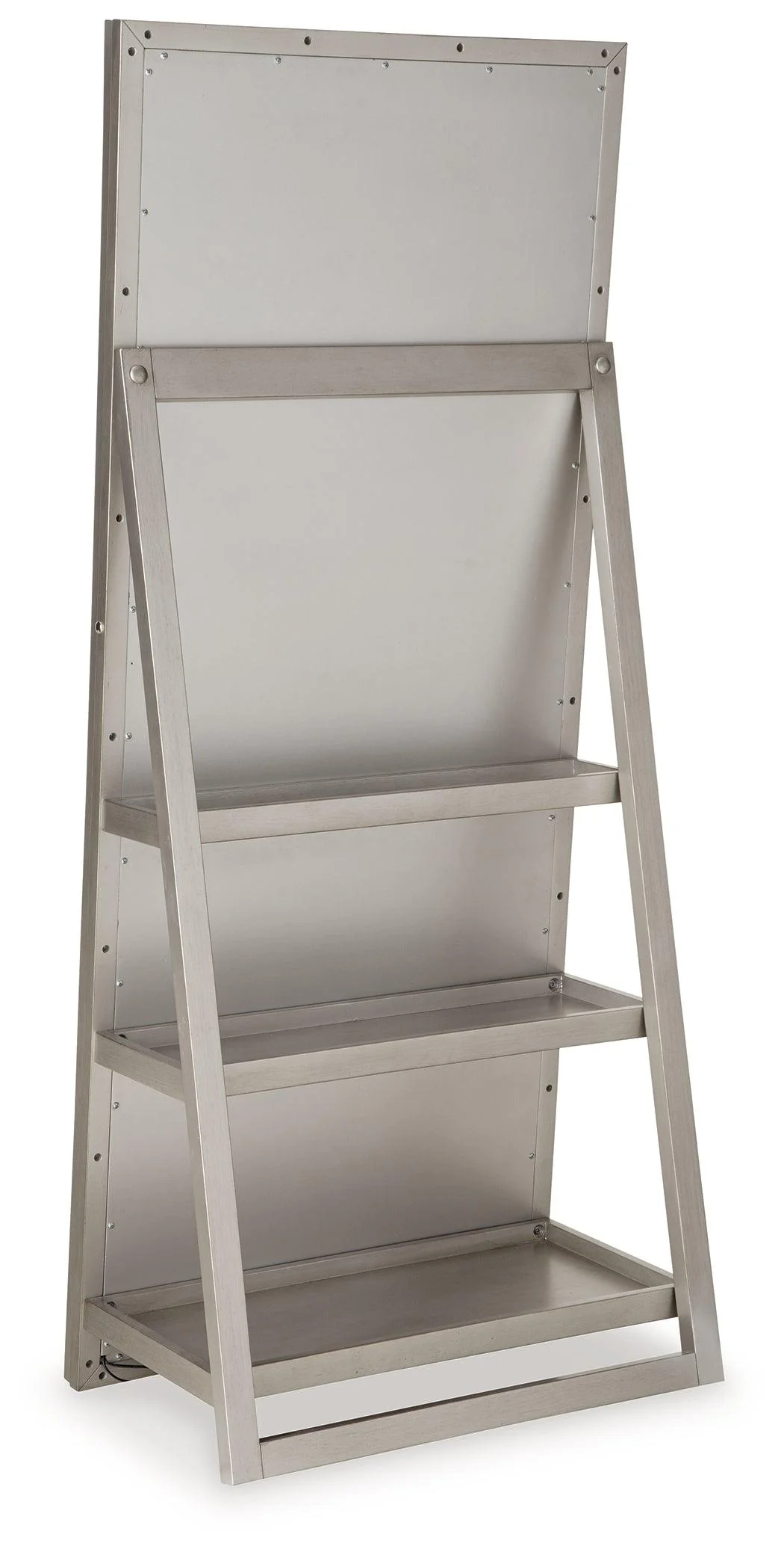 Evesen Champagne Floor Standing Mirror with Storage - Image 6