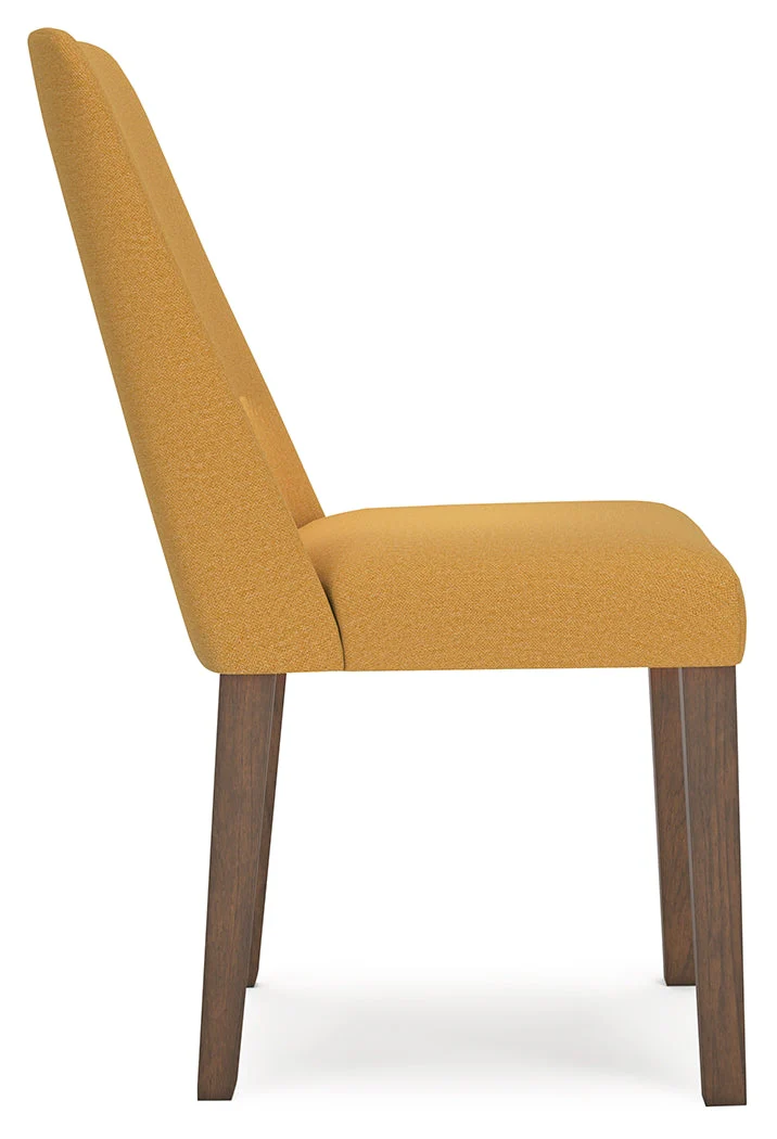 Extension Mustard & Brown Expandable Dining Room Set - Image 6