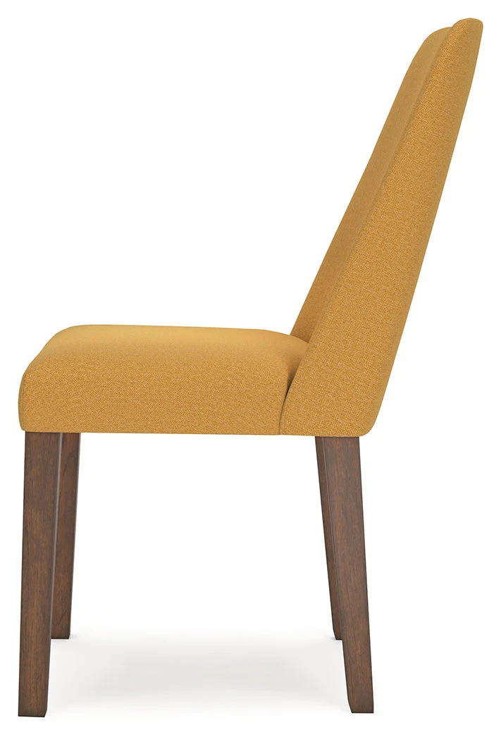 Extension Mustard & Brown Expandable Dining Room Set - Image 8