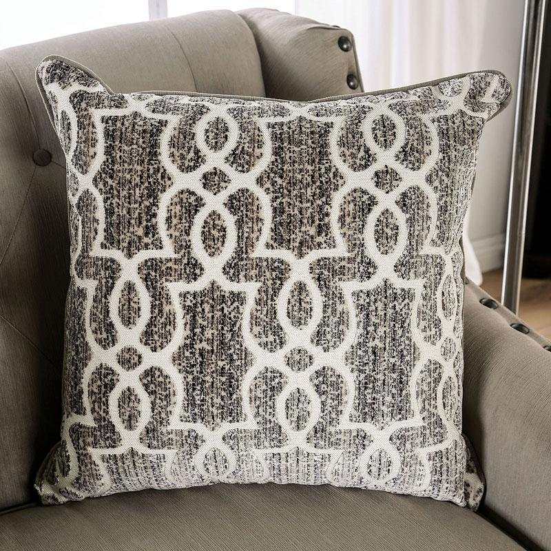 Ezrin Light Brown Stationary Sofa & Loveseat - Image 8