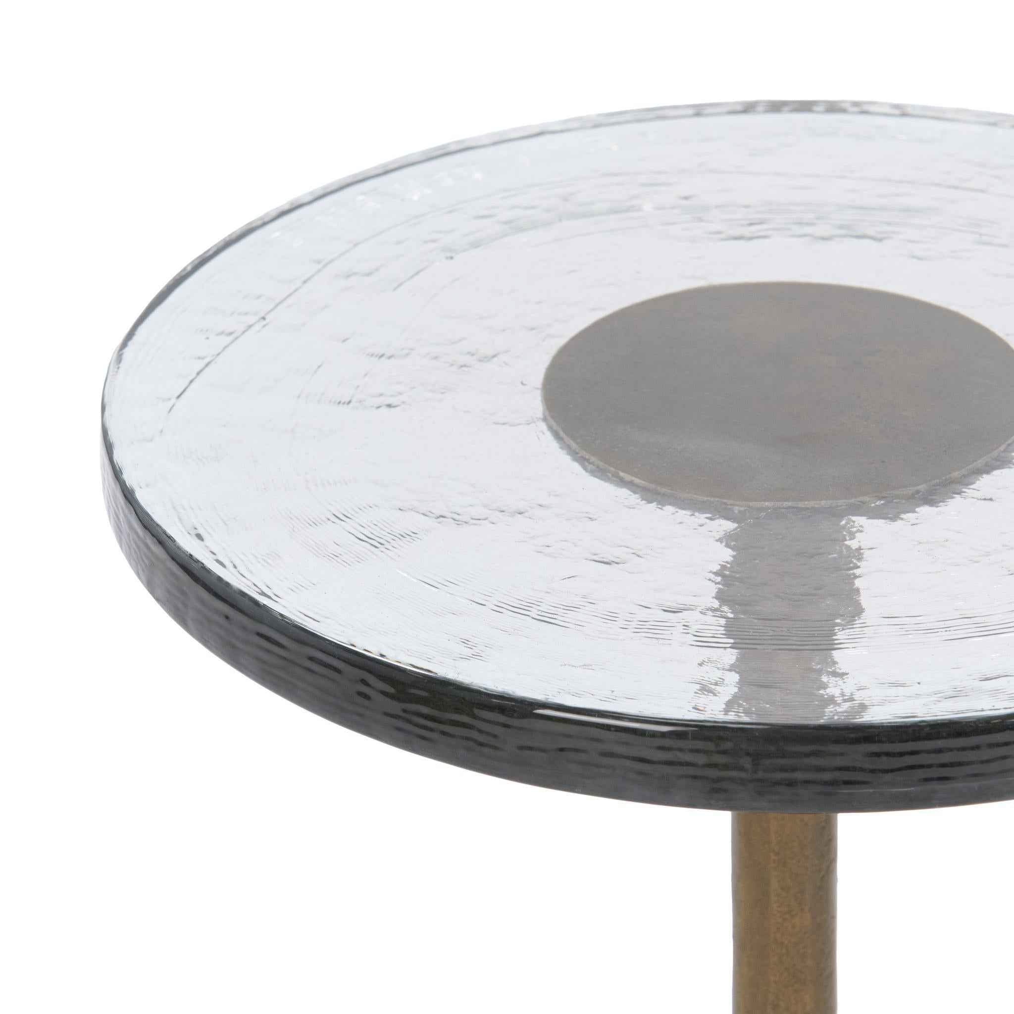 Fabiana Accent Table - Brass - Image 3