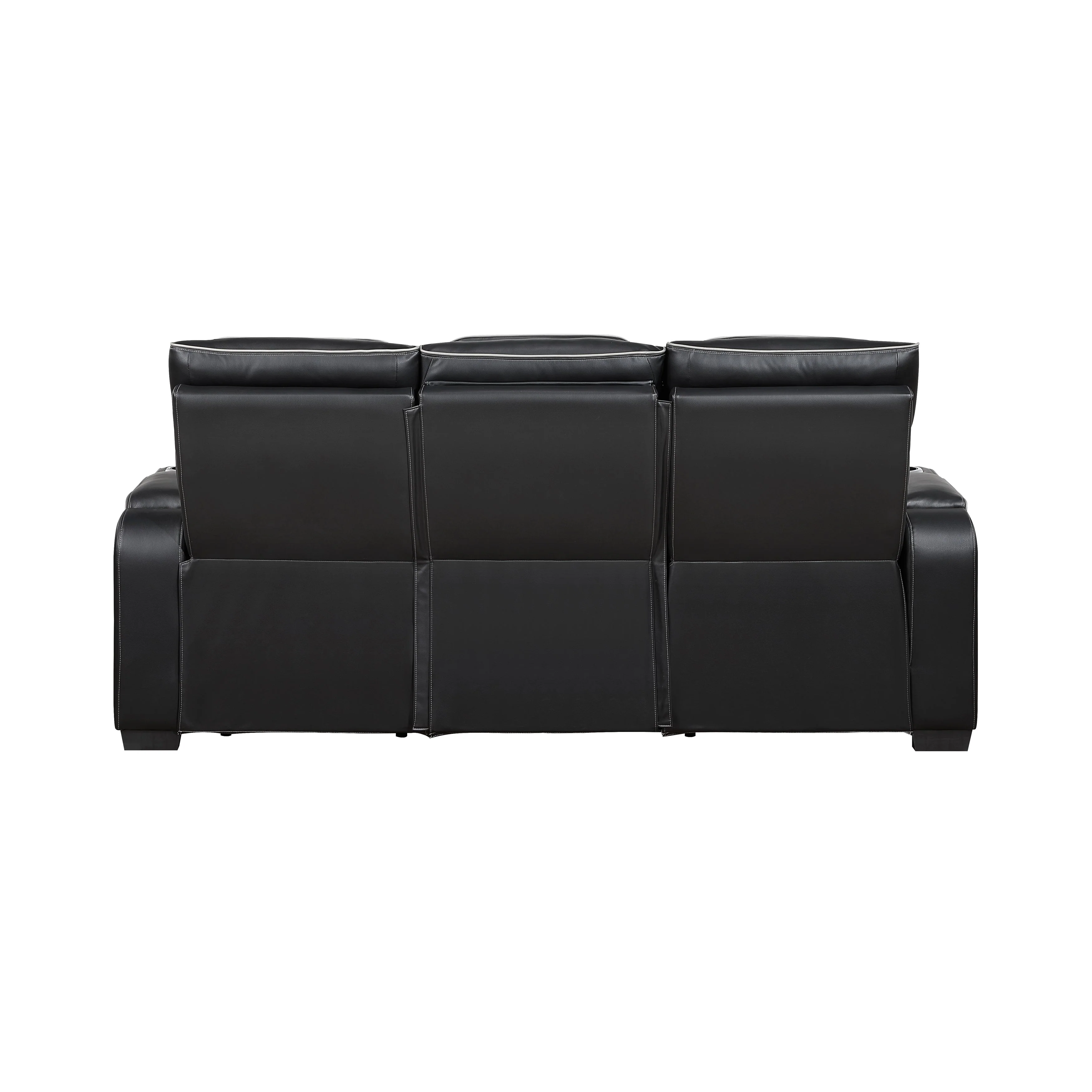 Fairway Black Power Double Reclining Living Room Set - Image 10