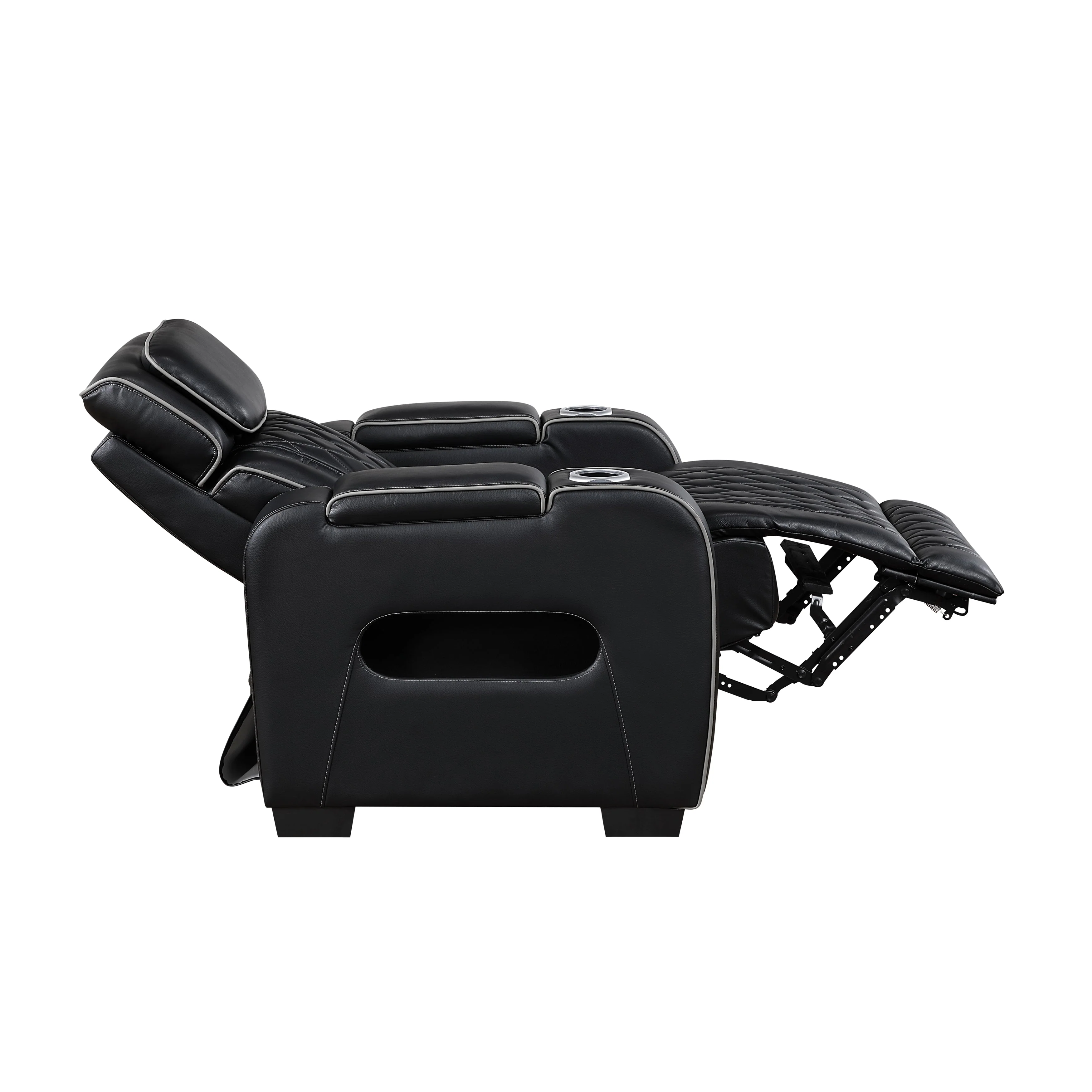 Fairway Black Power Reclining Chair - Image 10