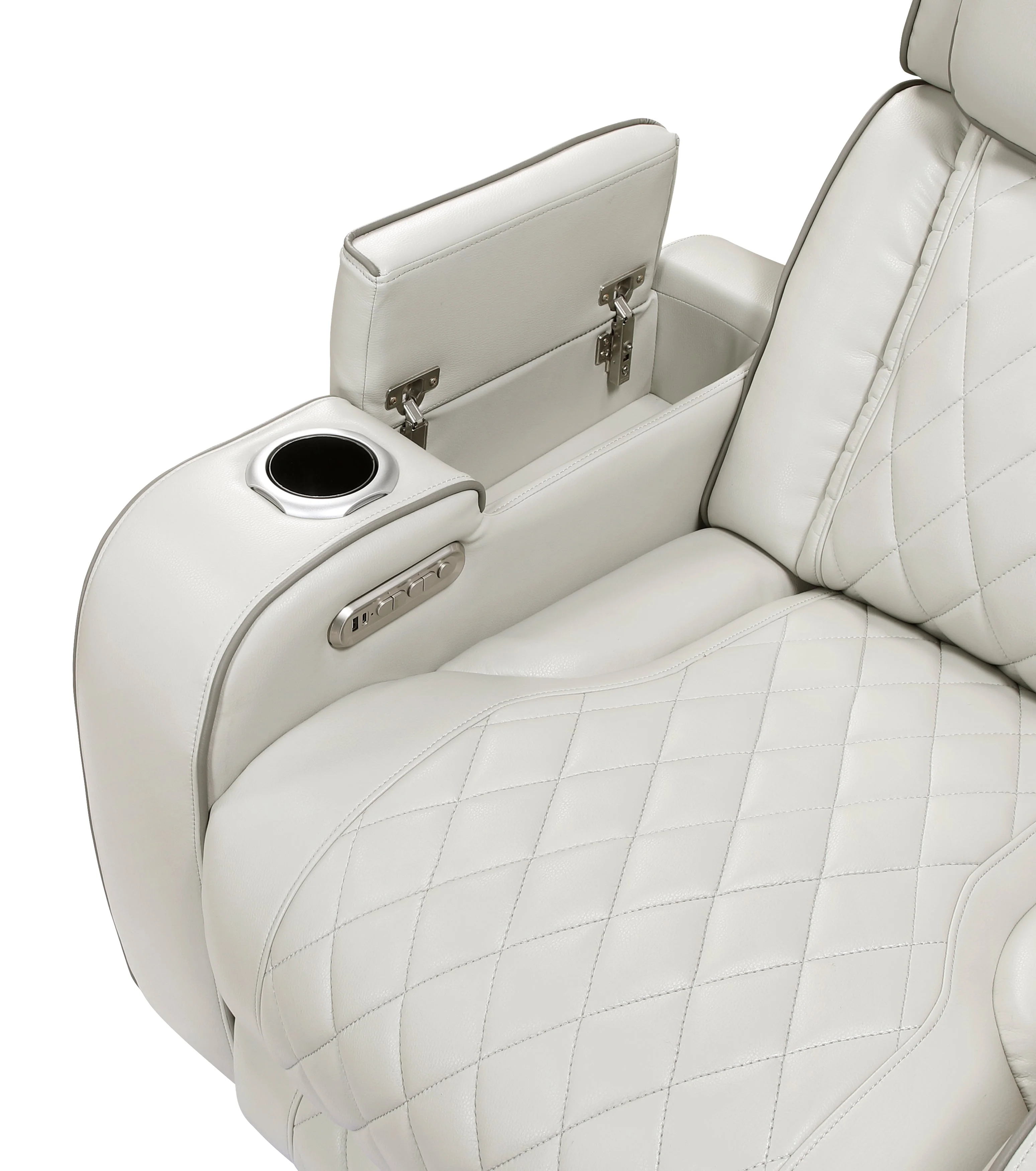 Fairway Taupe Power Reclining Chair - Image 16