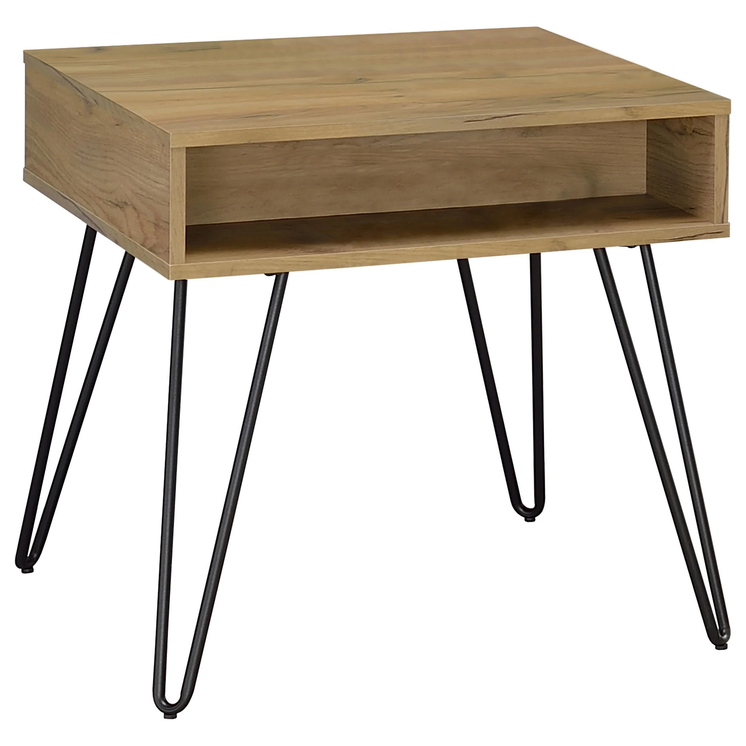 Fanning Golden Oak 3-Piece Lift Top Coffee and End Table Set - Image 3
