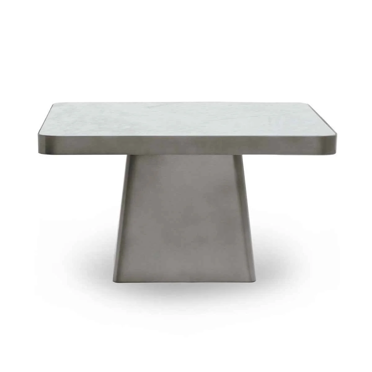 Far Coffee Table - White/Slate Gray - Image 2