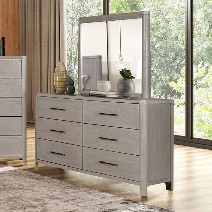 Fareham Oak 4-Piece Queen Bedroom Set - Image 4