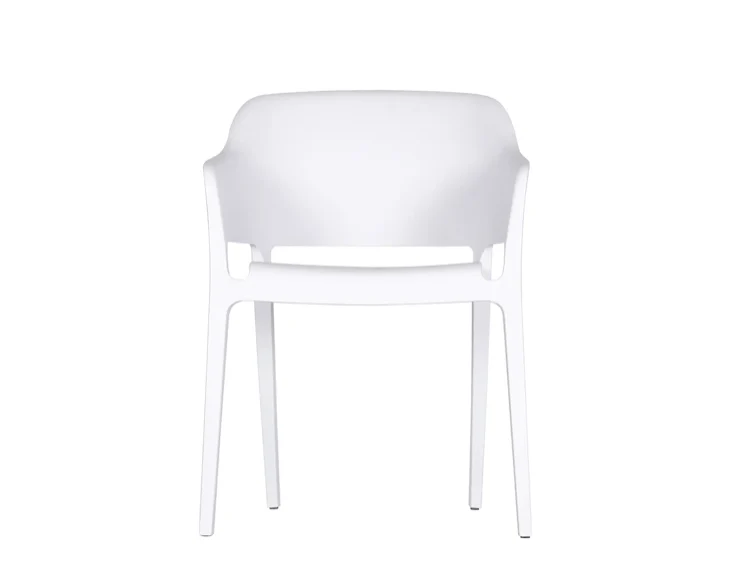 Faro Outdoor Dining Chair White - Set of 2