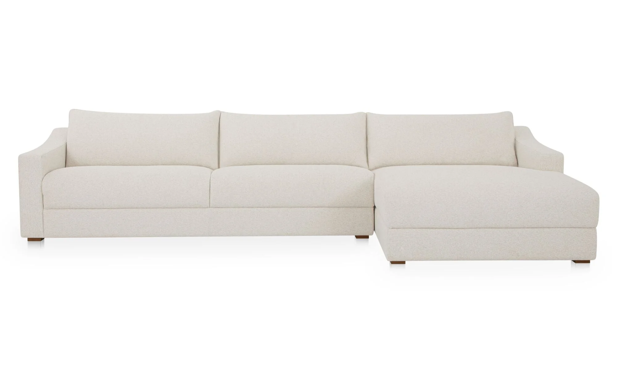 Farrow Sectional Flecked Oat - Image 2