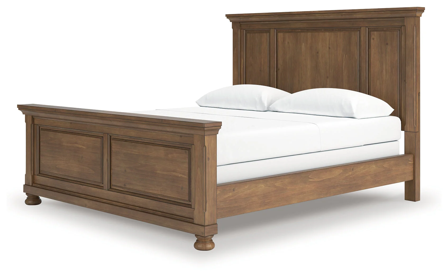 Feddinger Medium Brown California King Panel Bed - Image 4