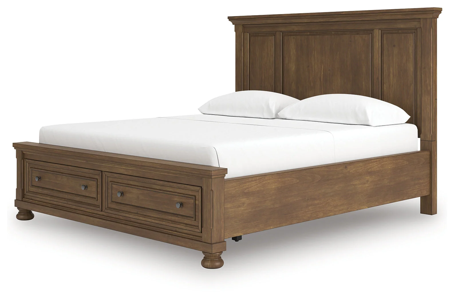 Feddinger Medium Brown California King Panel Storage Bed - Image 3
