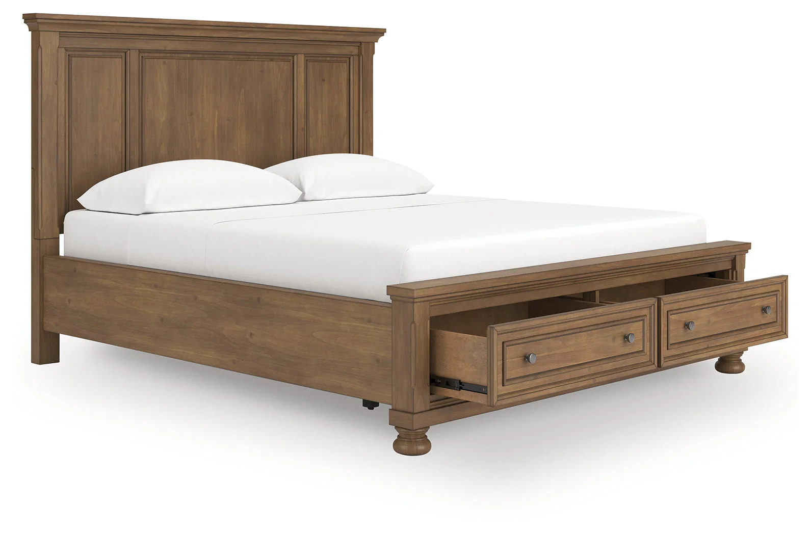 Feddinger Medium Brown California King Panel Storage Bed - Image 8