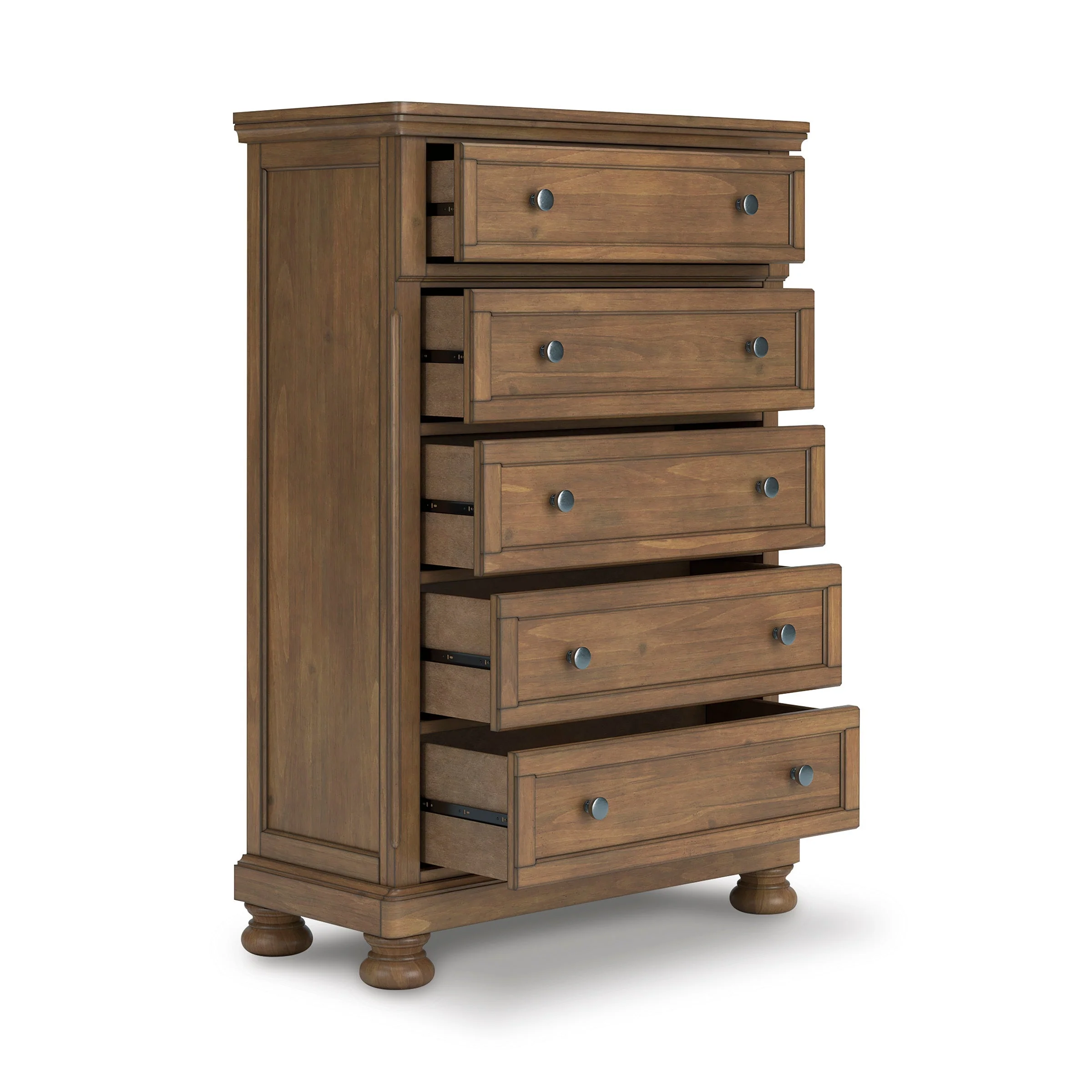 Feddinger Medium Brown Panel Storage Bedroom Set - Image 16