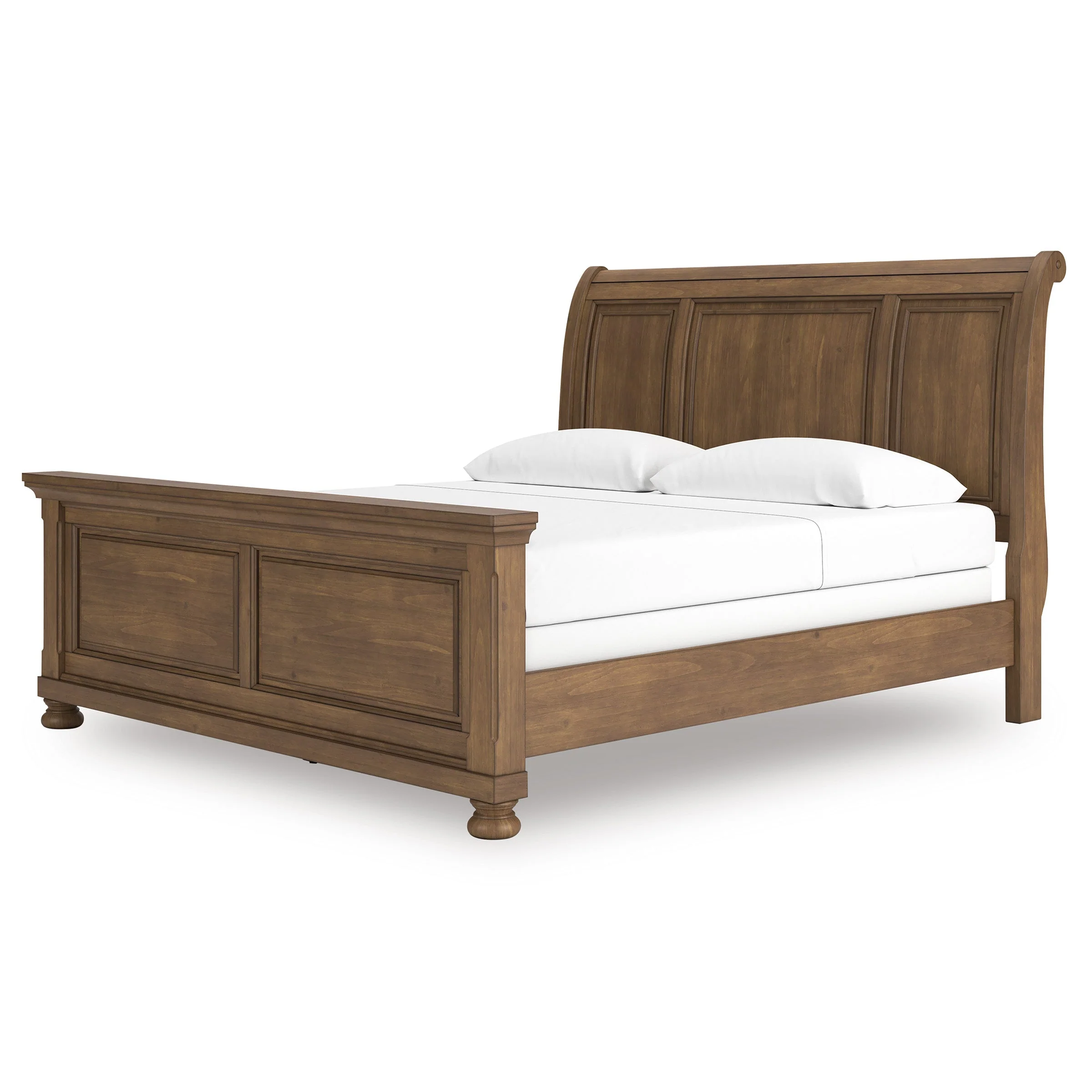 Feddinger Medium Brown Sleigh Panel Bedroom Set - Image 3