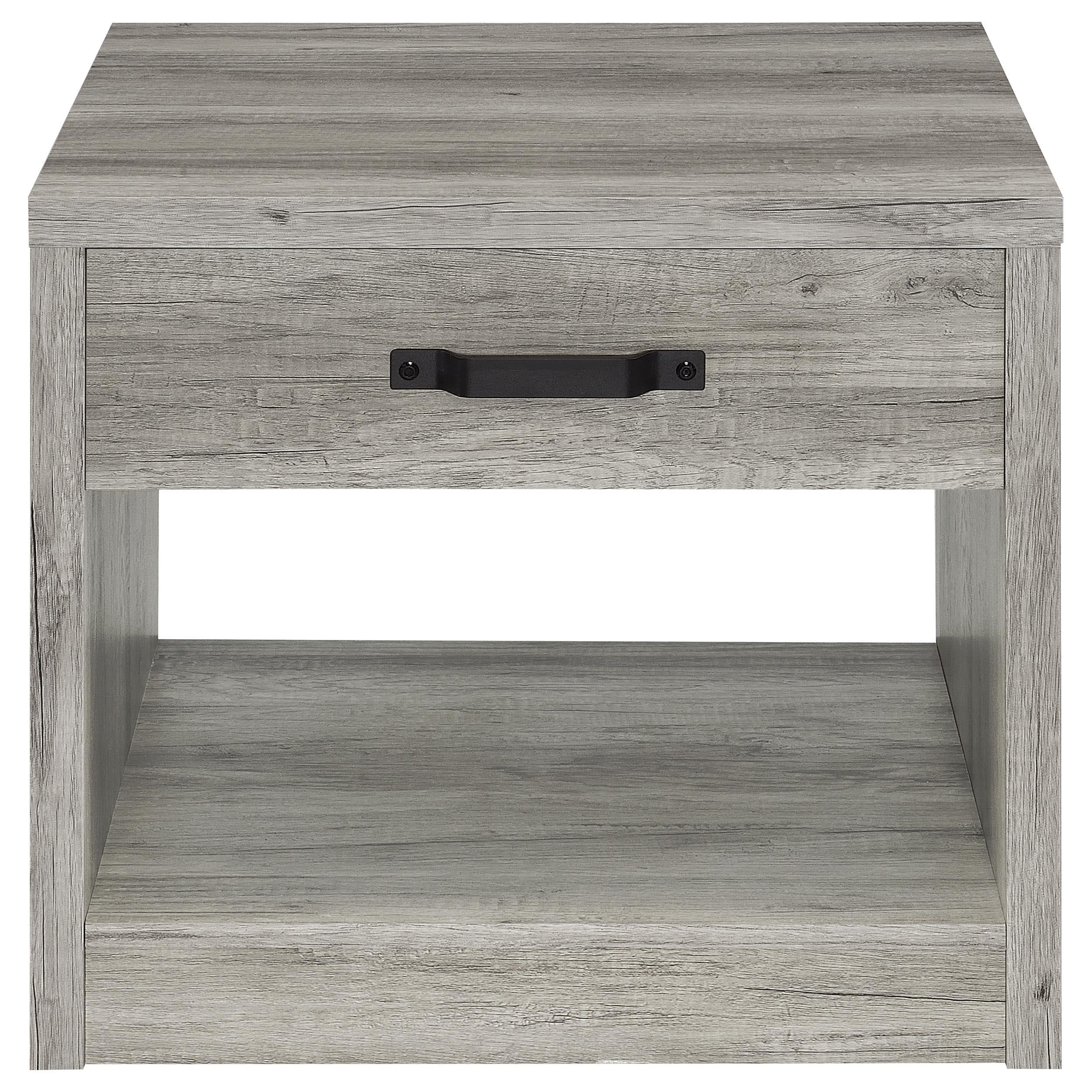 Felix Gray Driftwood 2-Piece Coffee and End Table Set - Image 5