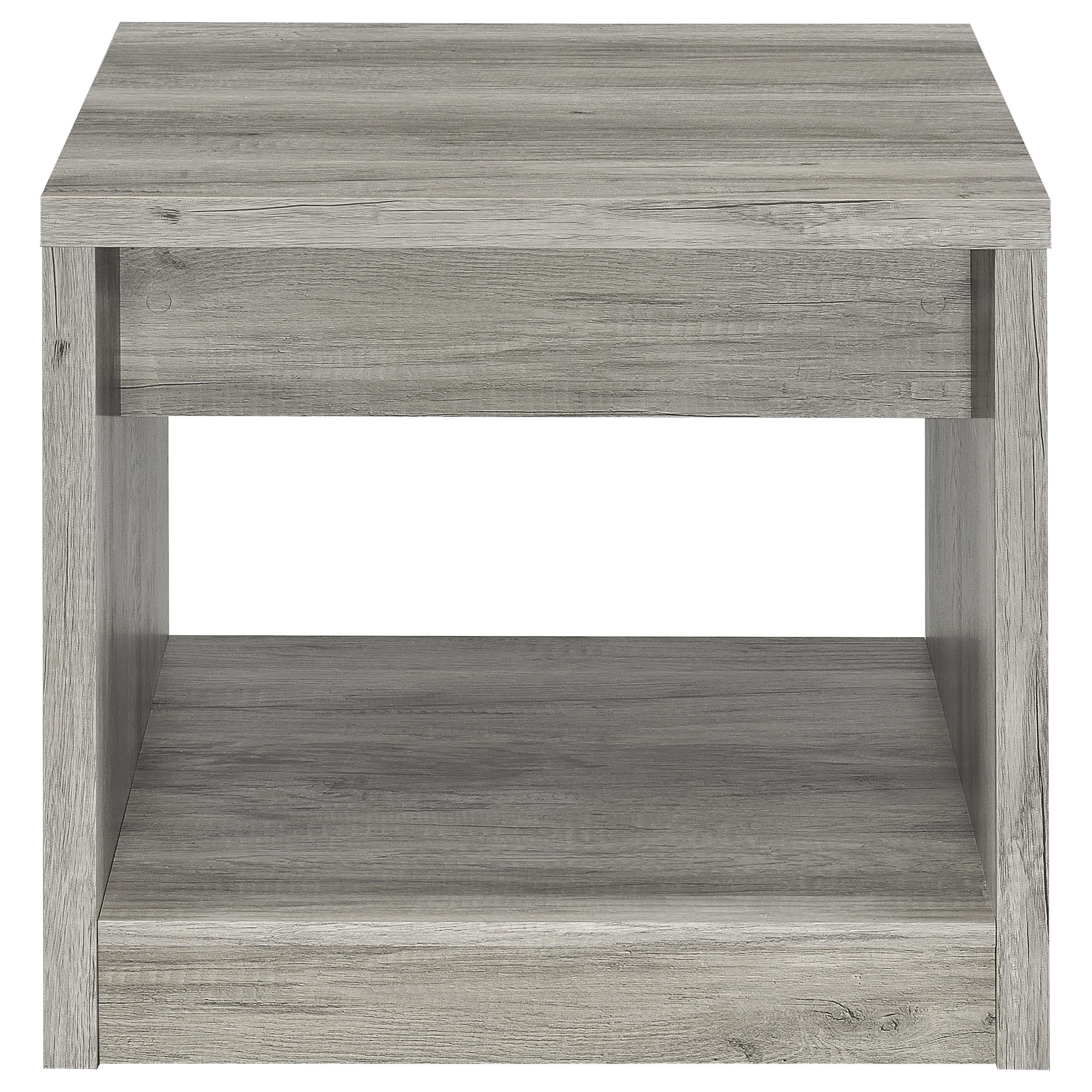 Felix Gray Driftwood 2-Piece Coffee and End Table Set - Image 7