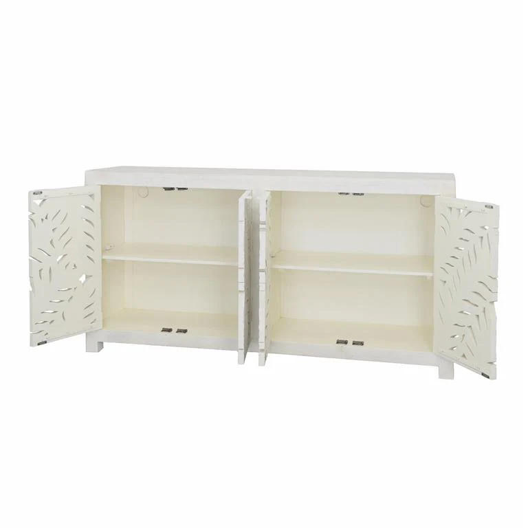 Fern 70" Sideboard in Distressed White - Image 3
