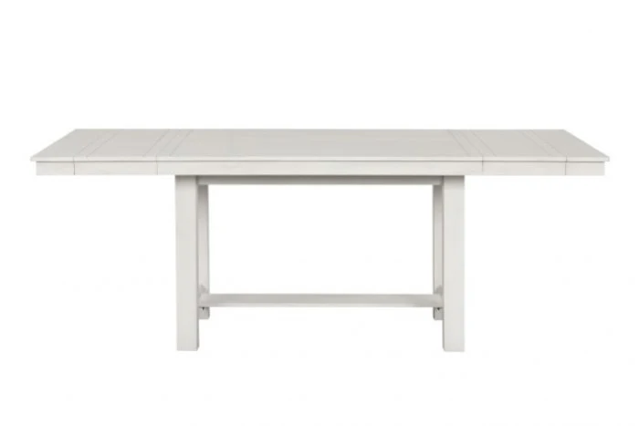 Ferrone Rustic White Oak 7-Piece Dining Table Set - Image 5