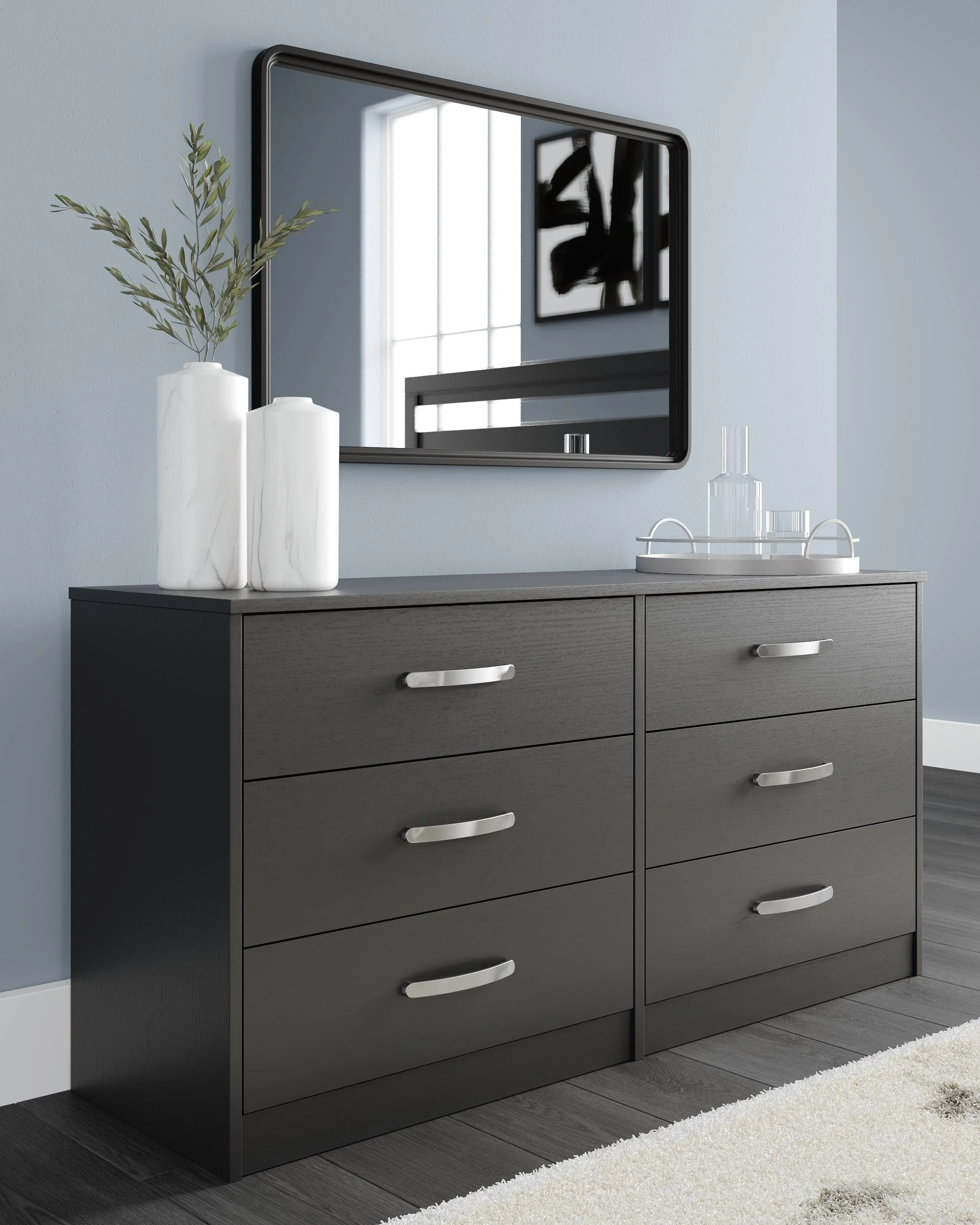 Finch Black Dresser - Image 2