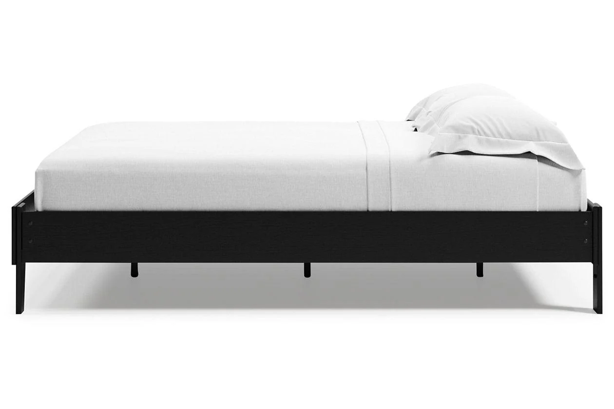 Finch Black Queen Platform Bed - Image 12