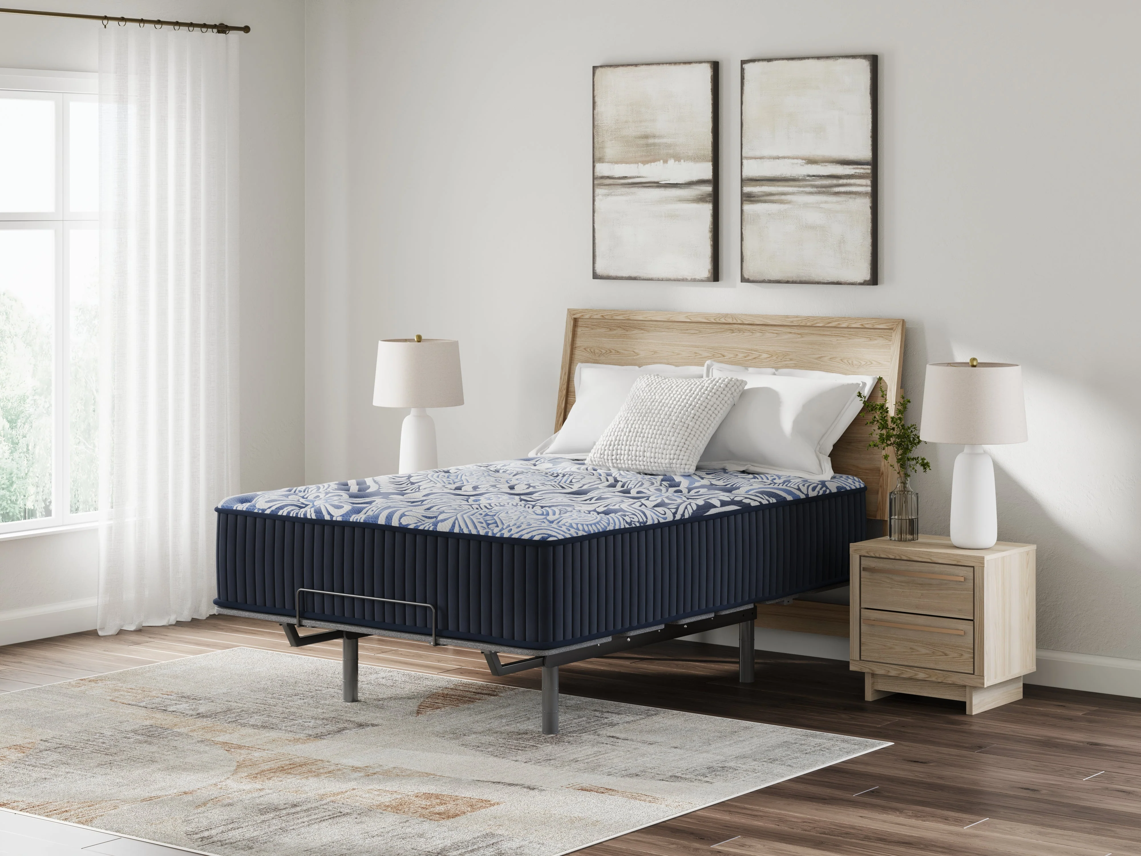 Firm Luxe 2.0 Blue Queen Mattress - Image 7