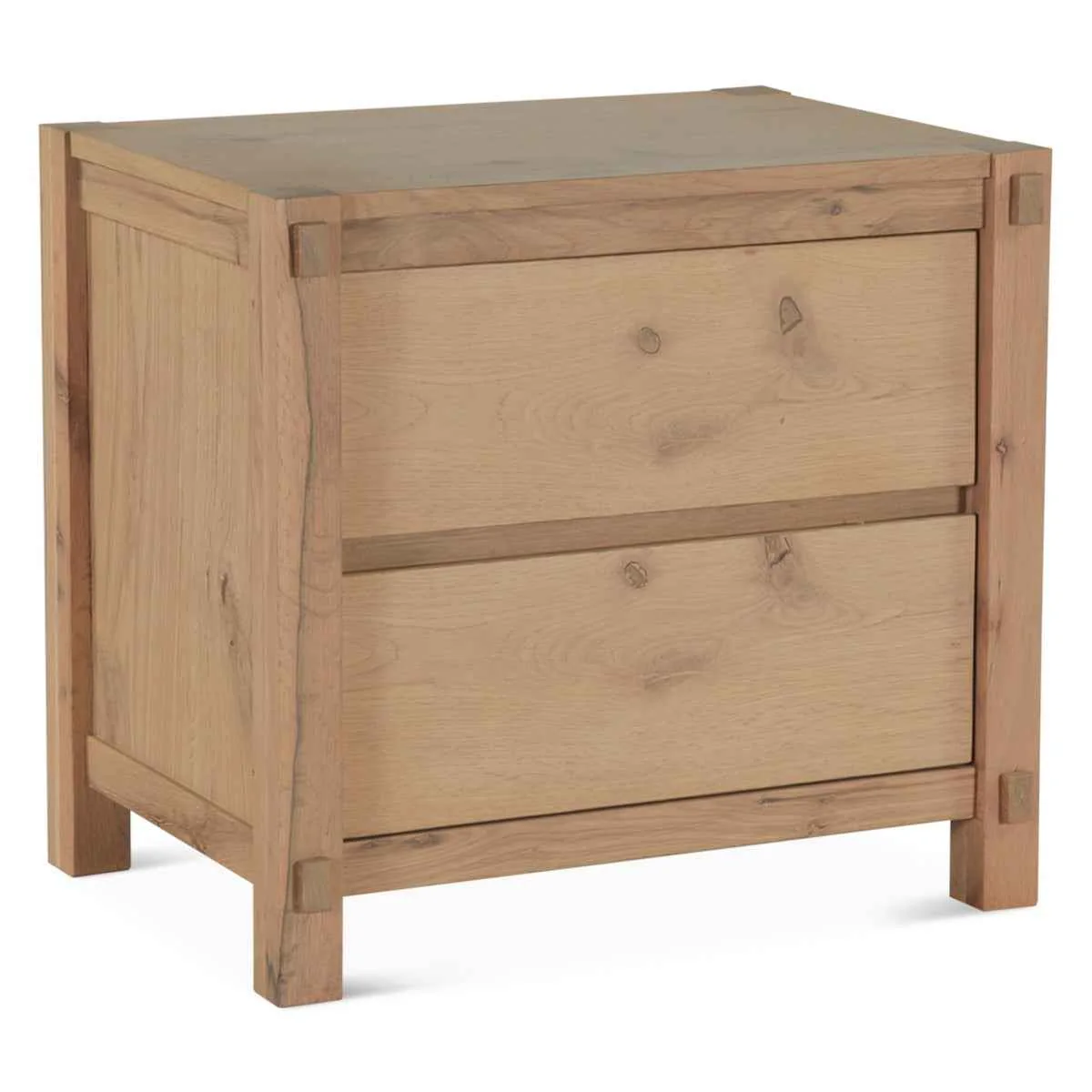 Flagstaff 26" Nightstand in Distressed Oak