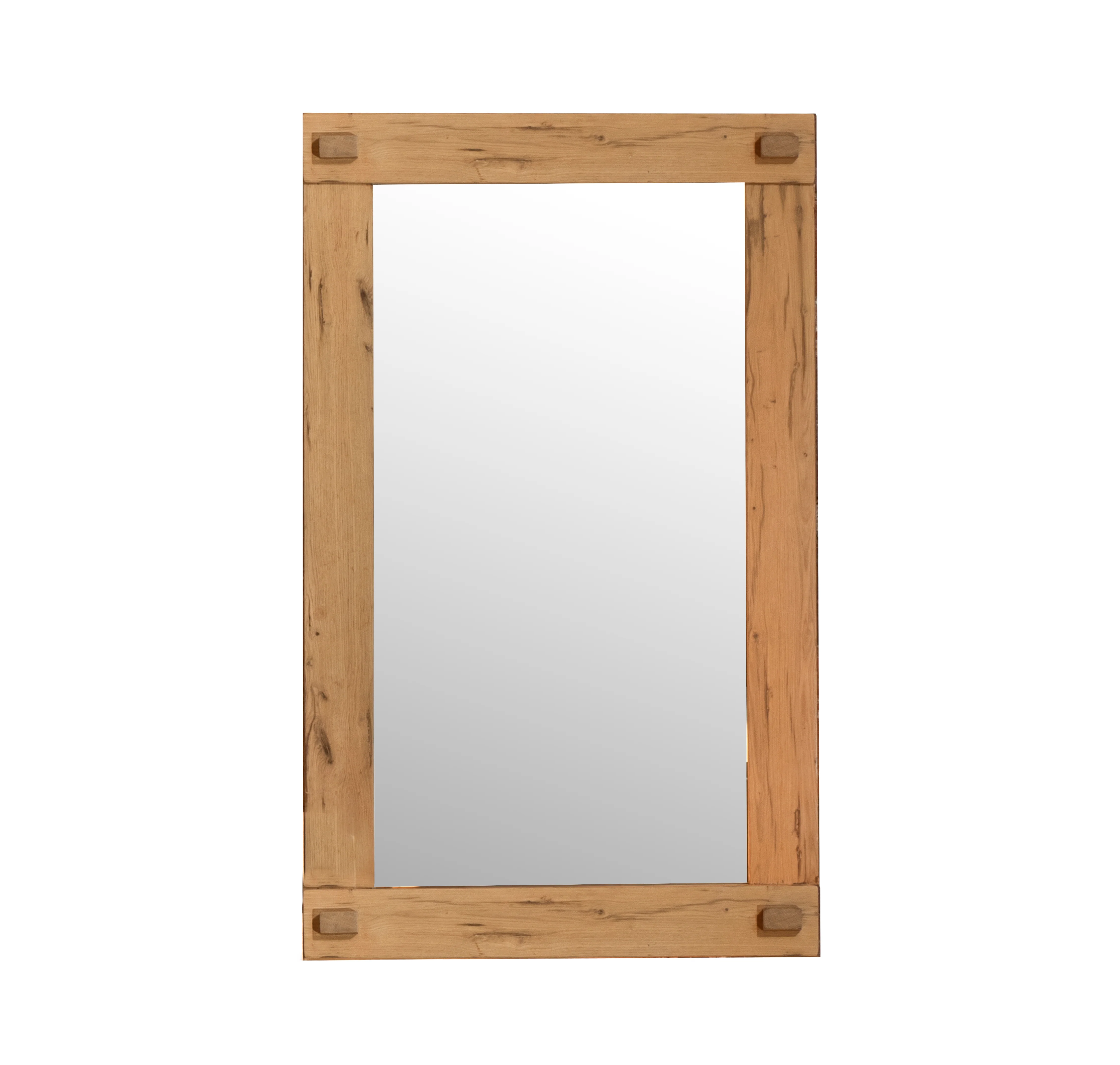 Flagstaff 48" Mirror in Natural Distressed Oak