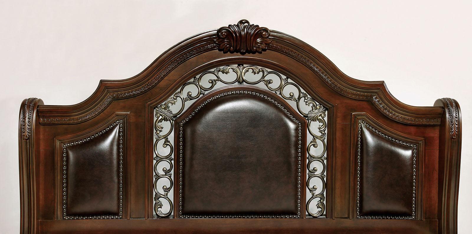 Flandreau Brown Cherry/Espresso King Bed - Image 3